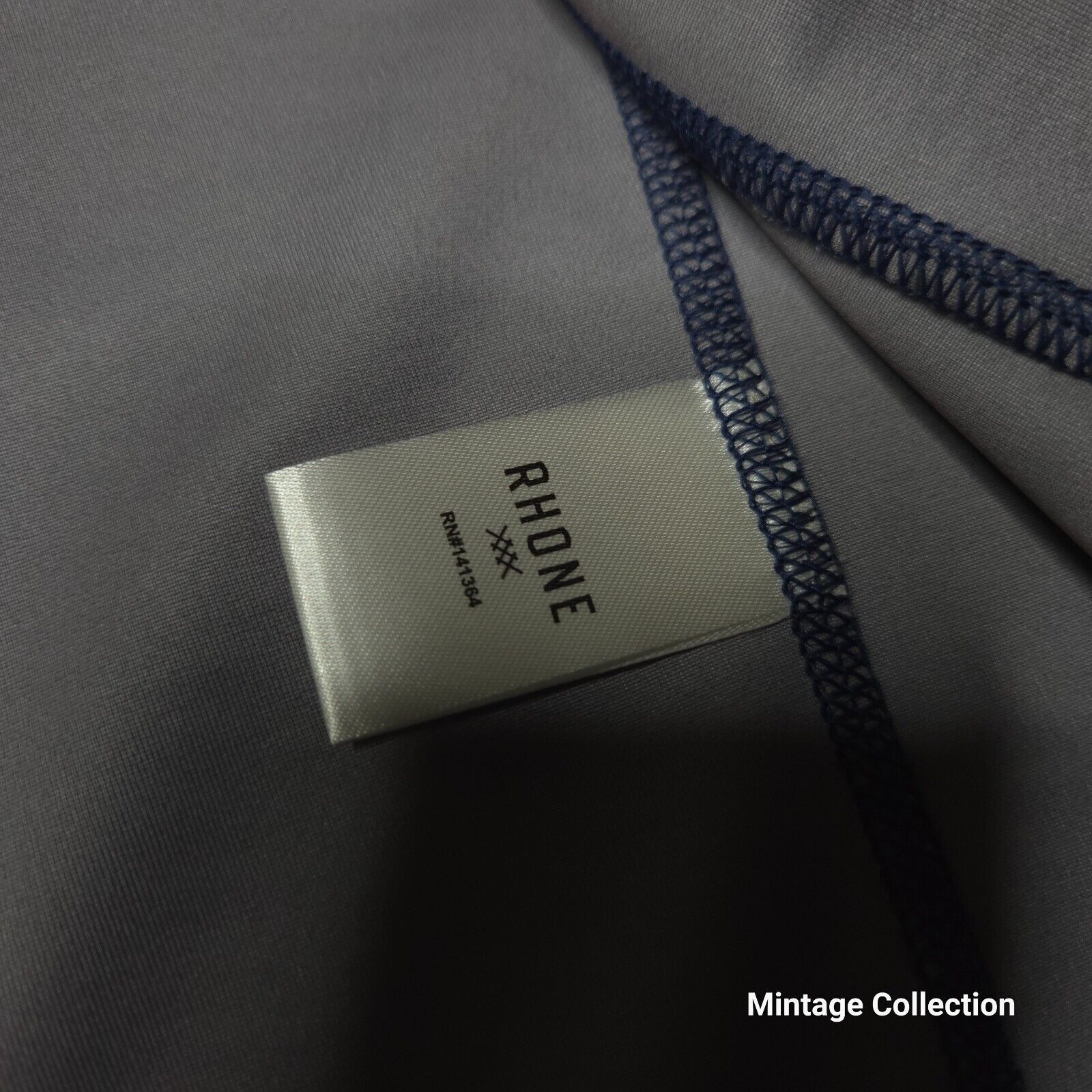 Rhone Rhone Tech Terry Full Zip Track Jacket Tasman Blue Gray XL Size US XL / EU 56 / 4 - 7 Thumbnail