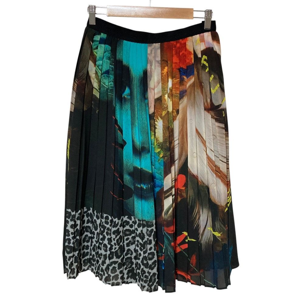 Paul Smith Paul Smith Paul Smith Transfer Print Pleated Skirt Textile Skirts DUTY FREE for USA Size ONE SIZE - 1 Thumbnail