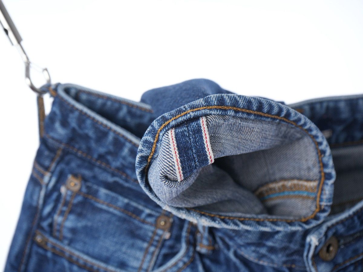 Japan Blue Japan Blue J3048 Circle Denim Selvedge w29 Size US 29 - 6 Thumbnail