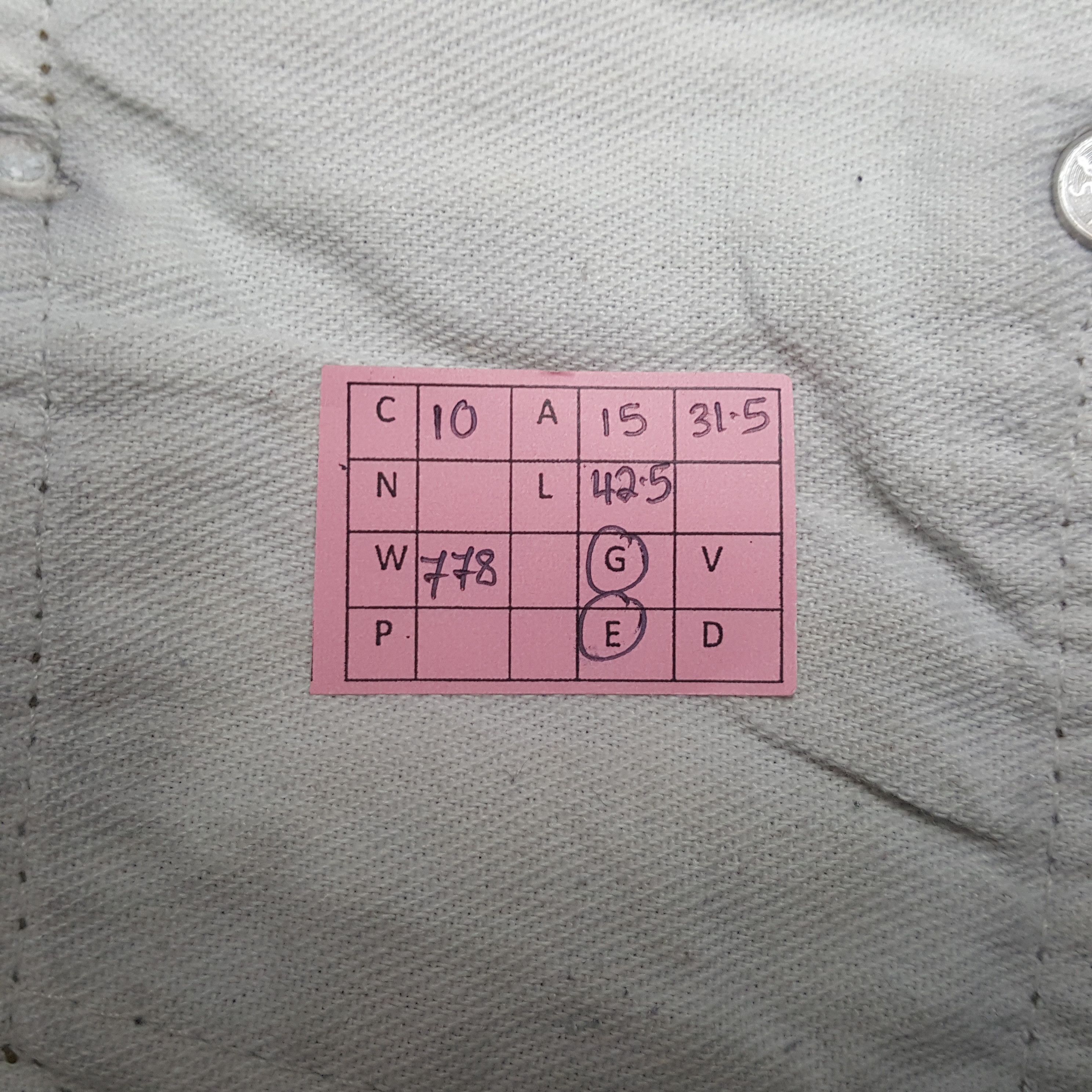 Levi's Levis 501 Made in USA Gray Jeans RR10 Size US 30 / EU 46 - 17 Thumbnail
