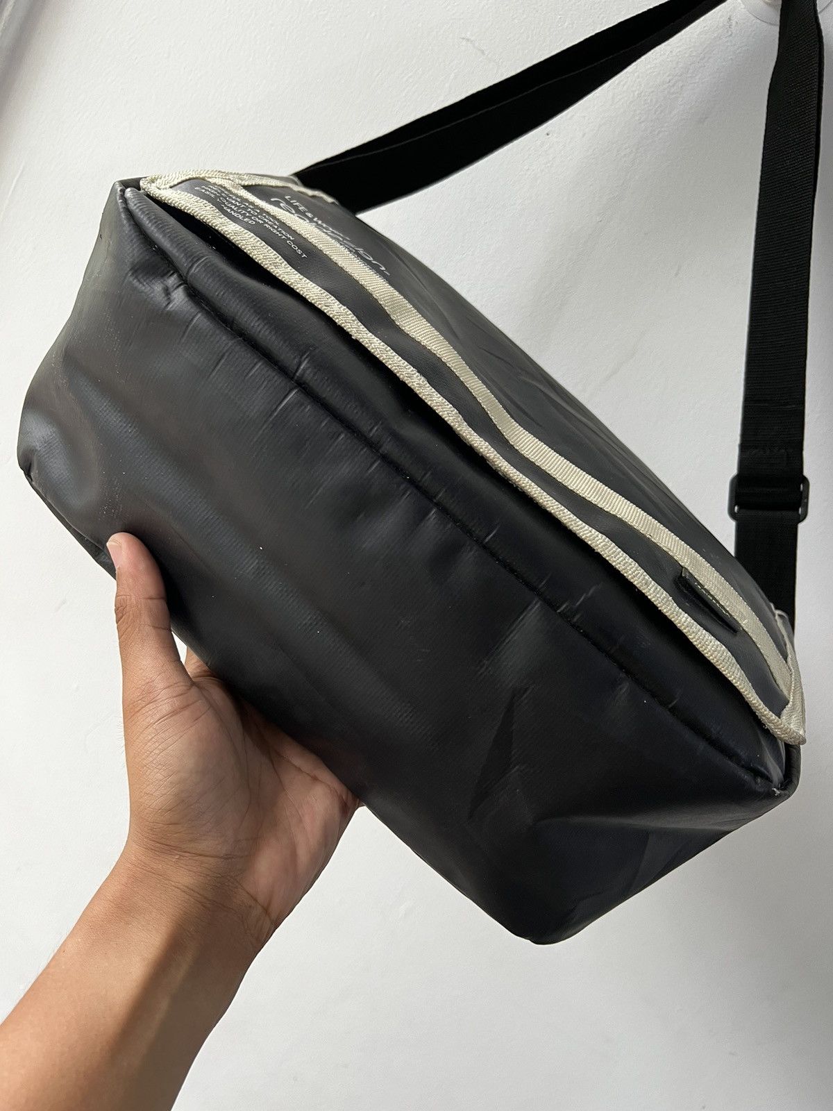 Japanese Brand Real Design Sling Shoulder Tarpaulin Messenger Size ONE SIZE - 5 Thumbnail