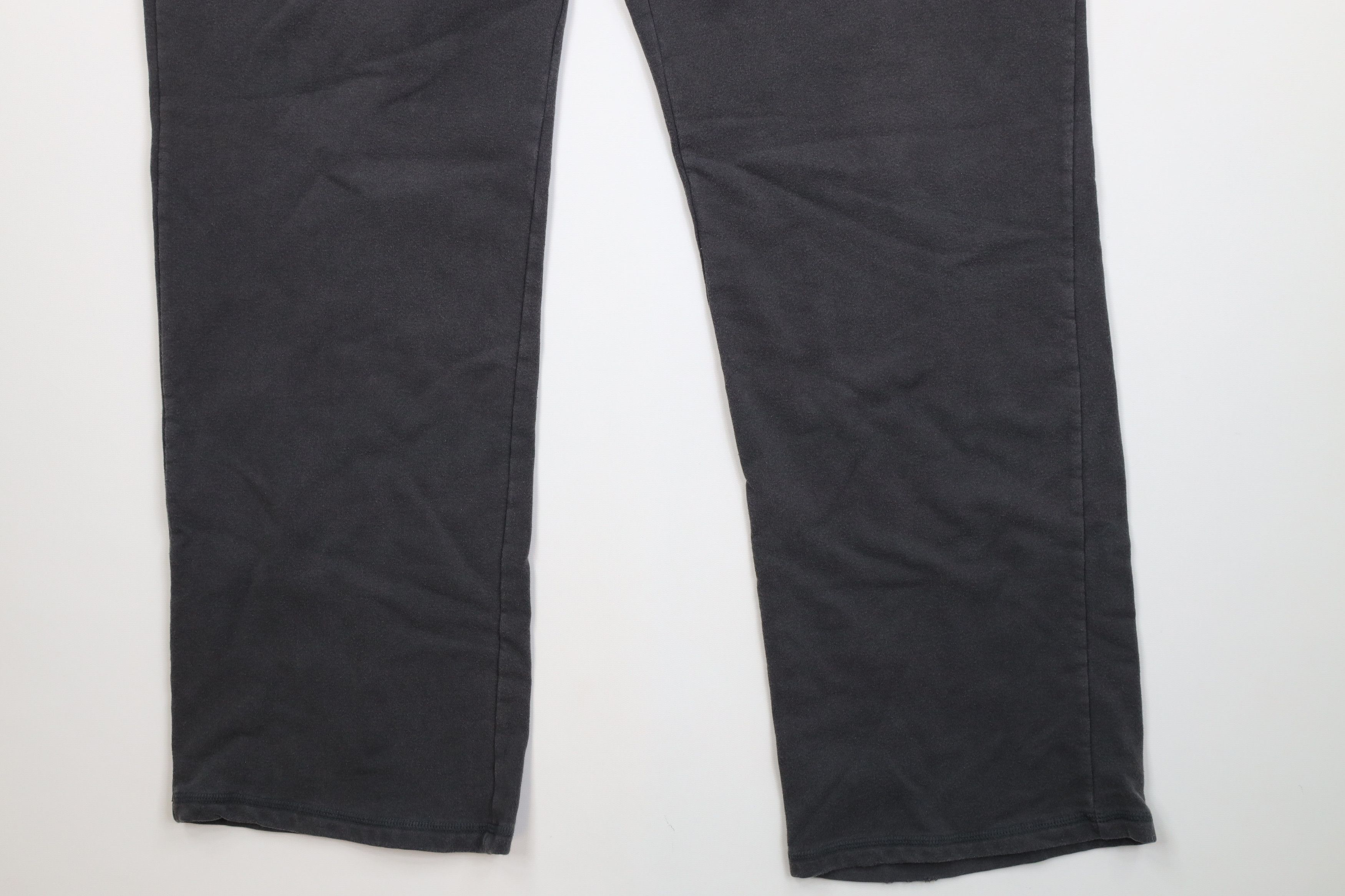 Gap Vintage Y2K Gap Spell Out Wide Leg Sweatpants Pants Gray Size 40" / US 18 - 4 Thumbnail