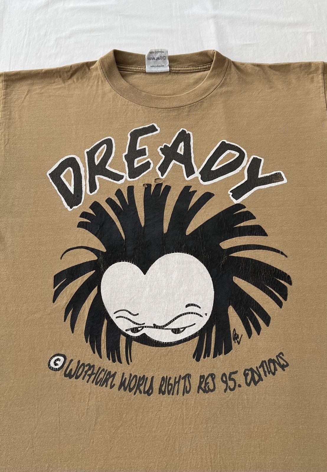 Vintage Vintage 90s Dready UK 1995 Brown Long Sleeve T-shirt Size US L / EU 52-54 / 3 - 3 Thumbnail