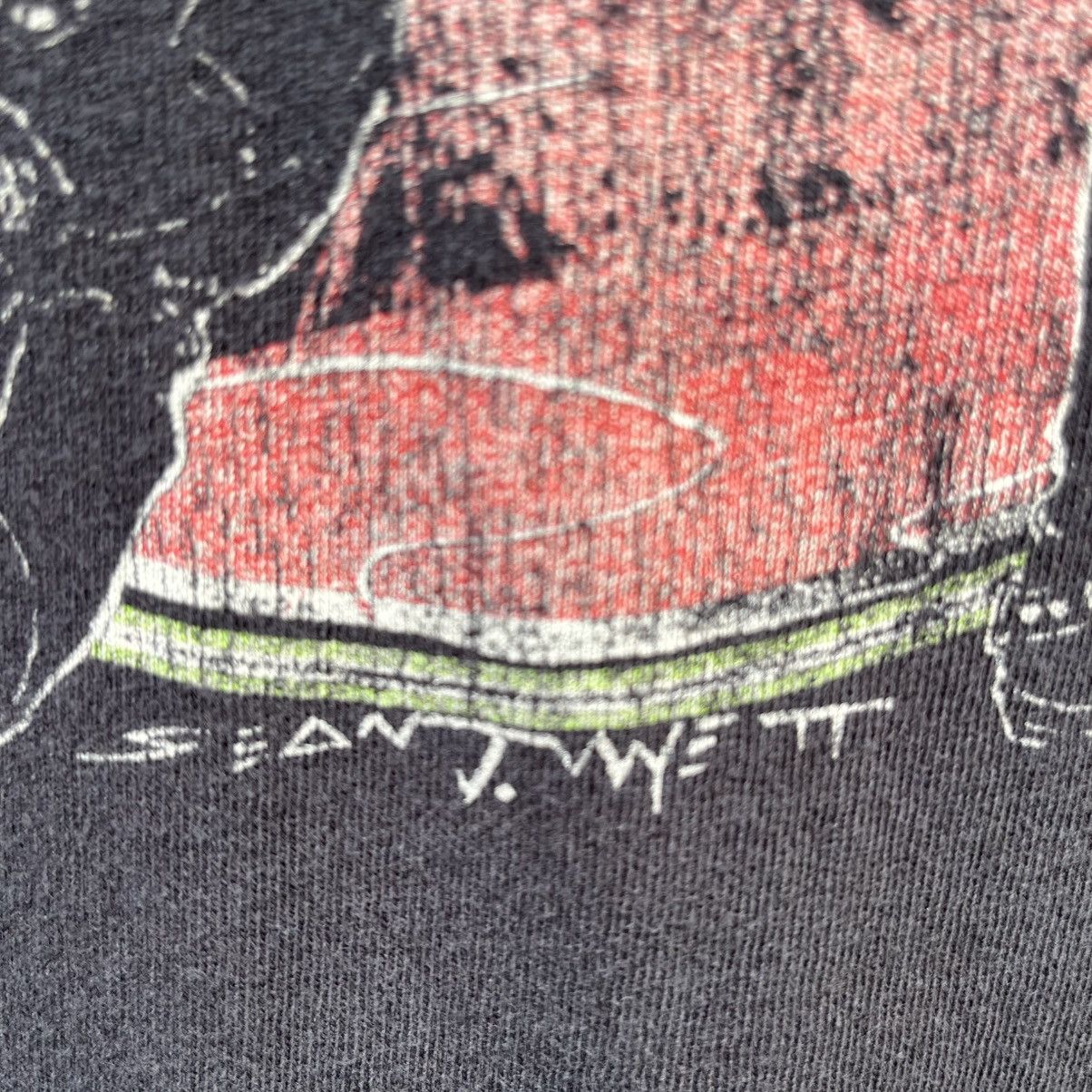 Misfits Thrashed Faded Misfits ERD GRUNGE Band Tee Size US M / EU 48-50 / 2 - 4 Thumbnail
