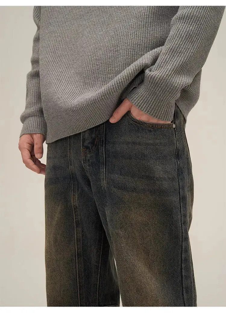 Japanese Brand Retro distressed washed jeans Size US 32 / EU 48 - 4 Thumbnail