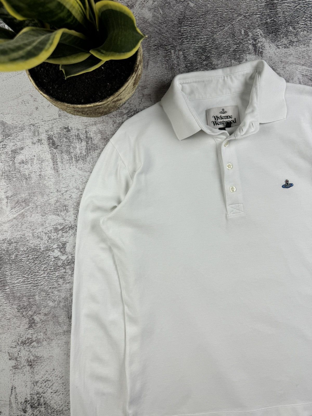 Vivienne Westwood Vivienne Westwood Polo Longsleeve Basic Old Money T Shirt Size M / US 6-8 / IT 42-44 - 6 Thumbnail