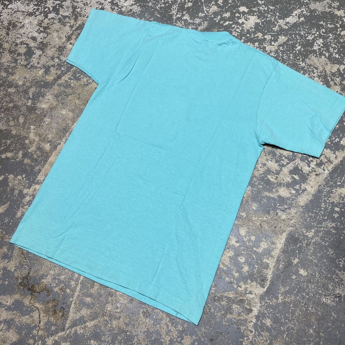 Japanese Brand × Vintage Vintage Myrtle Beach Palm Tree Trees Blue Tshirt 1989 Size US M / EU 48-50 / 2 - 7 Thumbnail