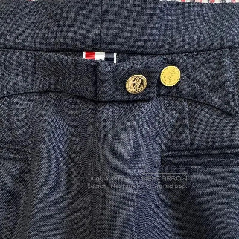 Thom Browne Thom Browne Black Striped Mid-Length Skirt . Size 23" - 6 Thumbnail