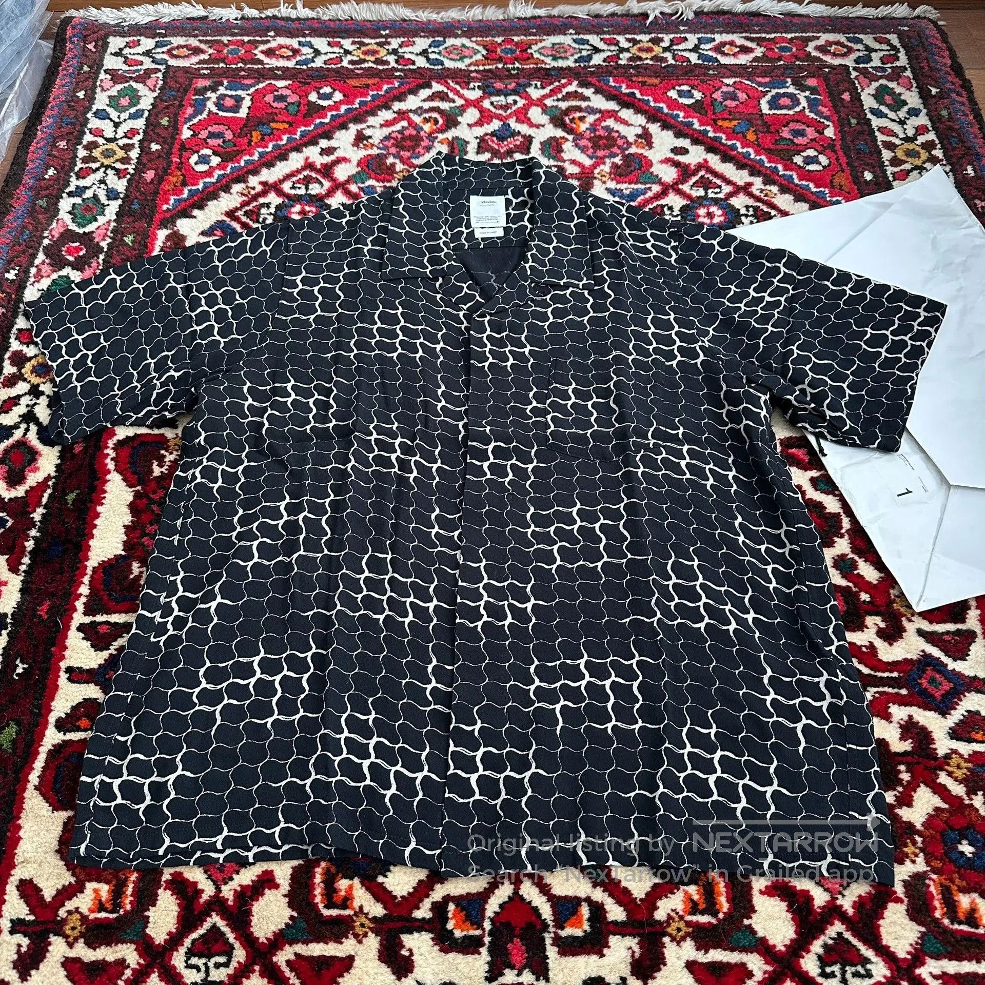 Visvim Visvim 20SS Free Edge Snake Print Shirt. Size US S / EU 44-46 / 1 - 3 Thumbnail