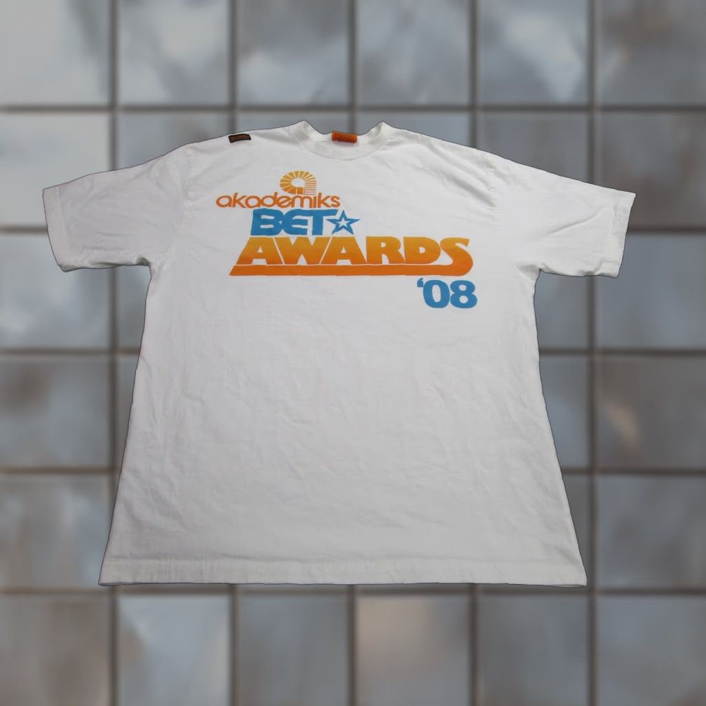 Akademiks VINTAGE Akademiks BET Awards Shirt 2008 Graphic Tee Mens 2XL White Hip Hop Promo Size US XXL / EU 58 / 5 - 1 Thumbnail