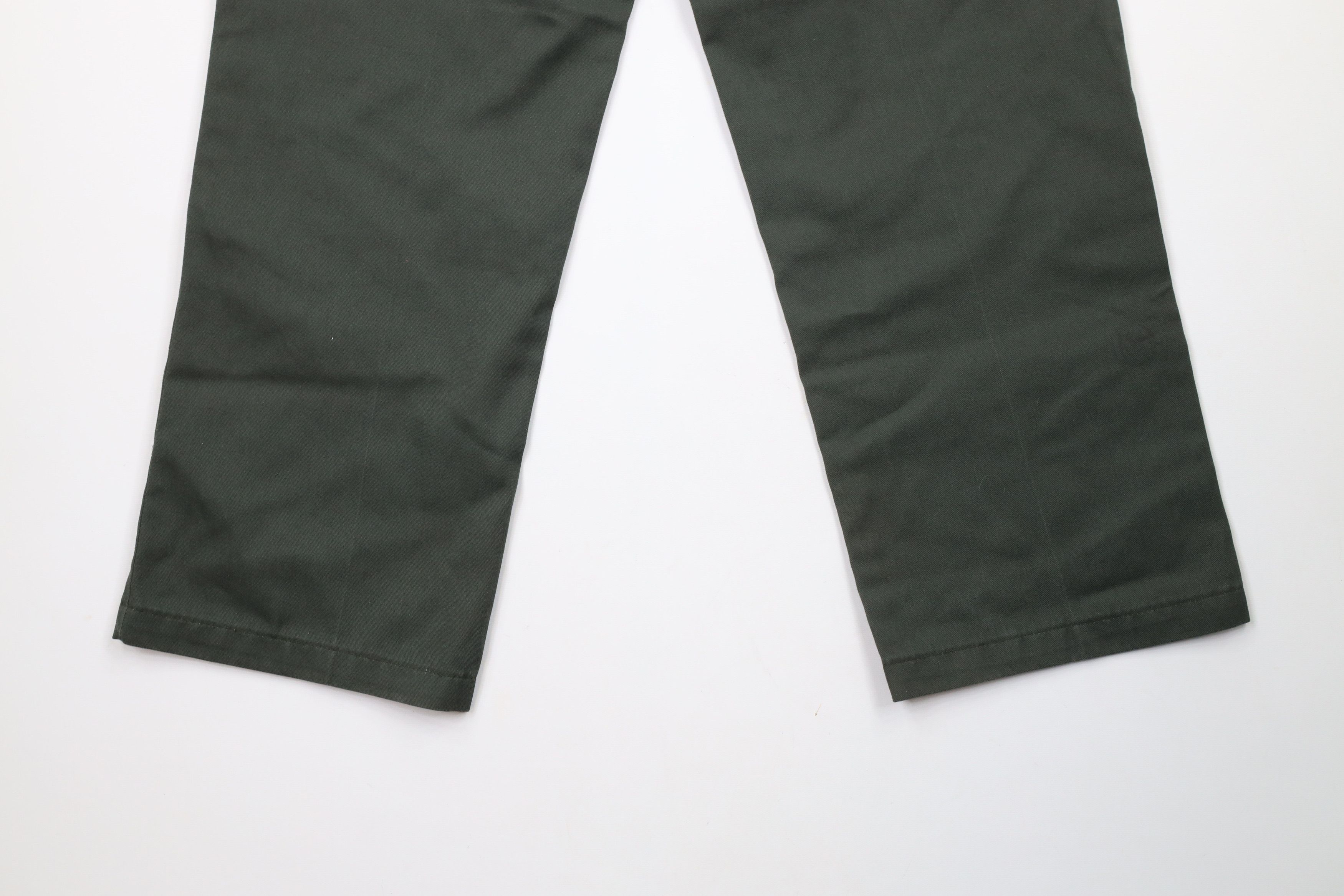 Dickies × Vintage Vintage Dickies Loose Fit Double Knee Work Pants Green Size US 34 / EU 50 - 13 Thumbnail