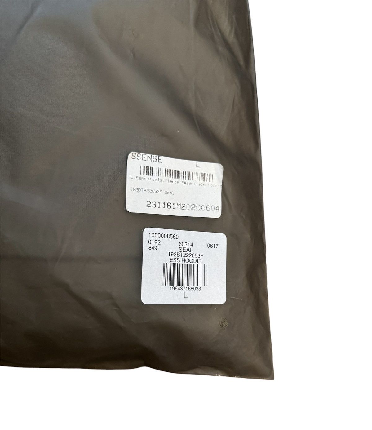 Essentials 🔥300$ Essentials Fear of God Pullover Ess Seal Fleece Hoodie Size US L / EU 52-54 / 3 - 19 Thumbnail