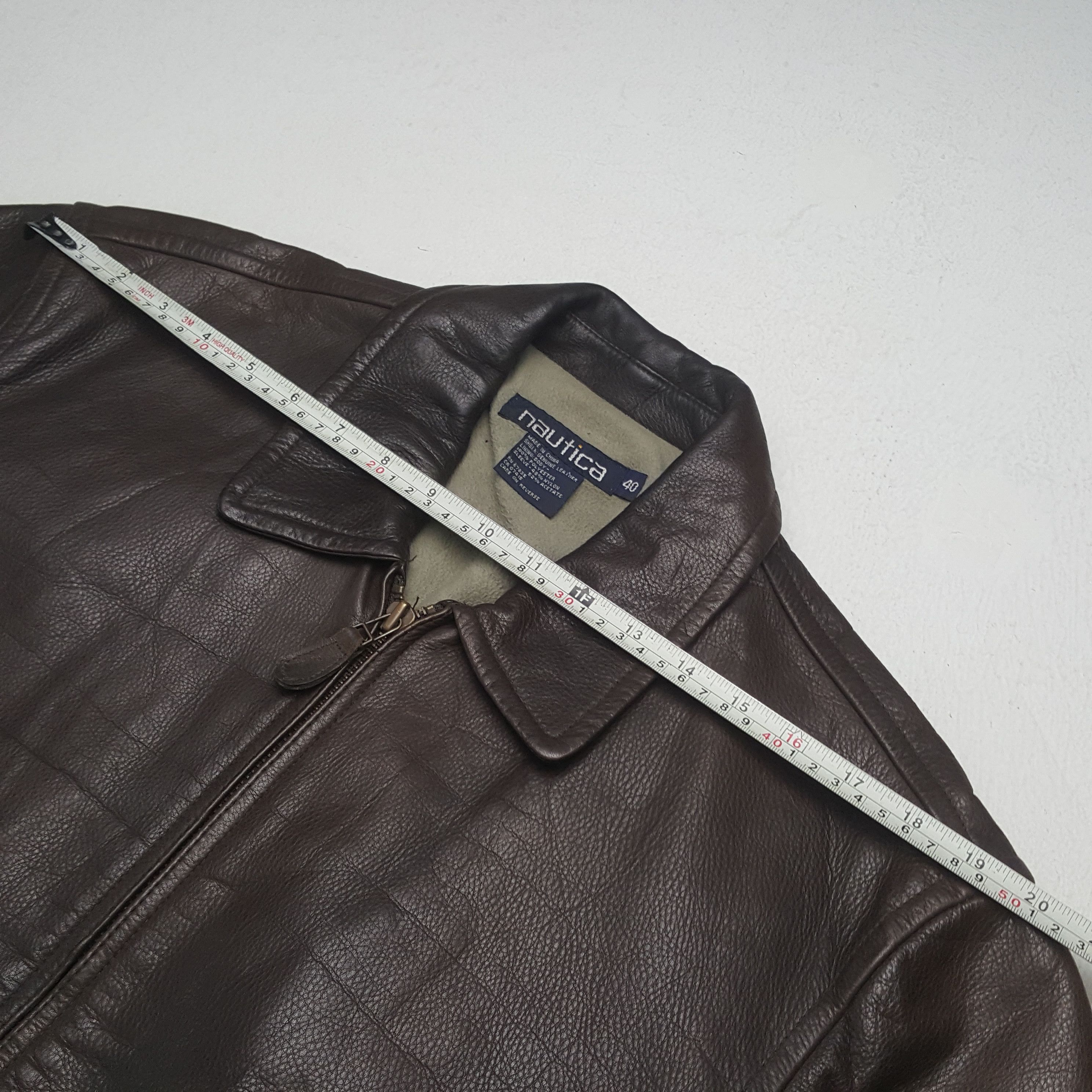NAUTICA x Custom SKULL Bones Art Design Jacket C290N28