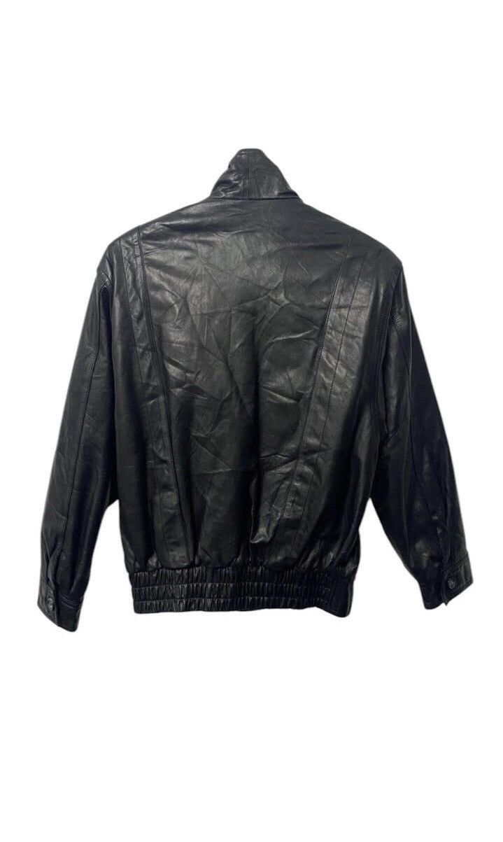 Vintage Hilton Leather Jacket Size US L / EU 52-54 / 3 - 2 Thumbnail