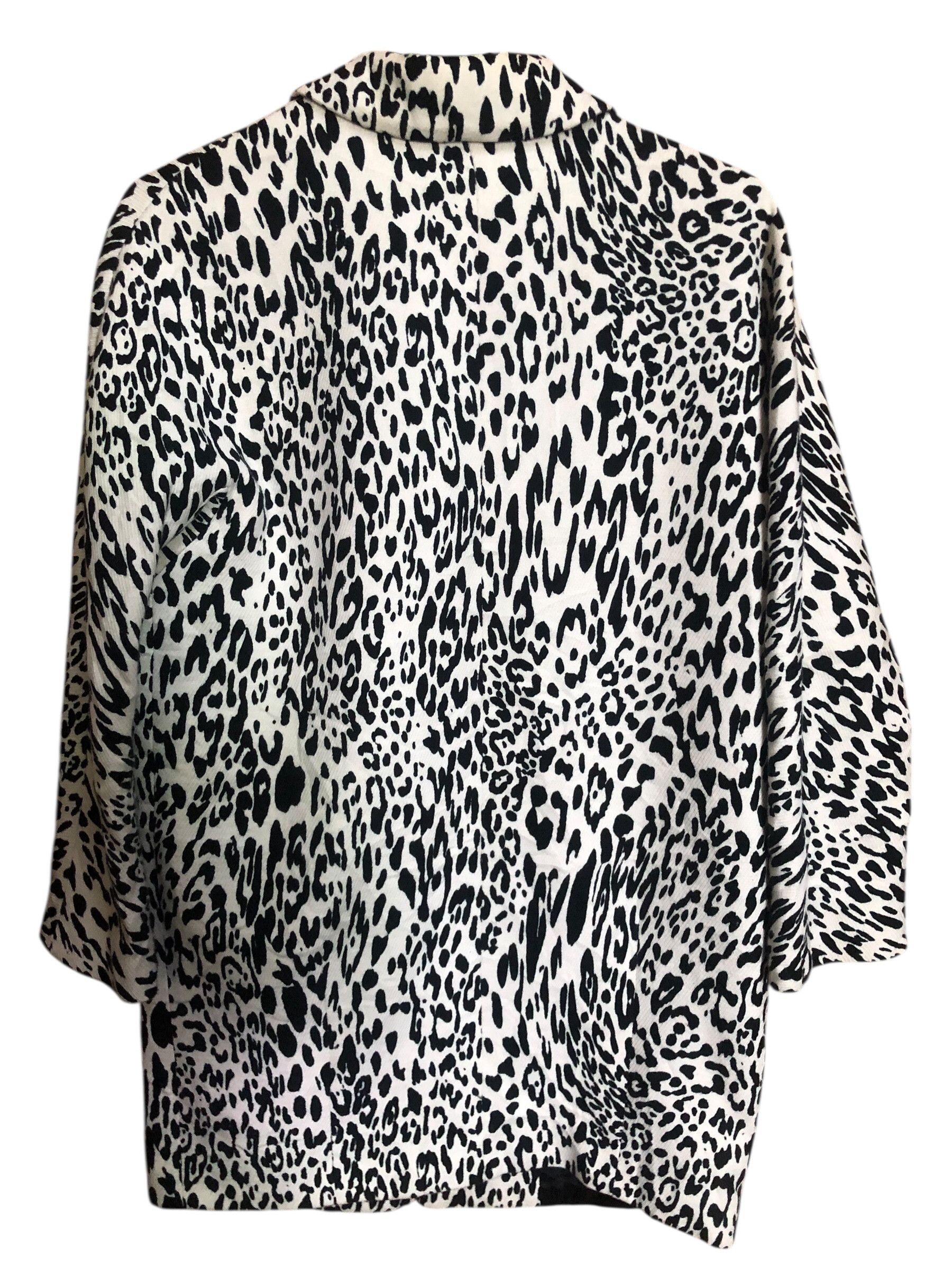 Zara Zara Woman Tiger Stripe Coat Size S / US 4 / IT 40 - 2 Thumbnail