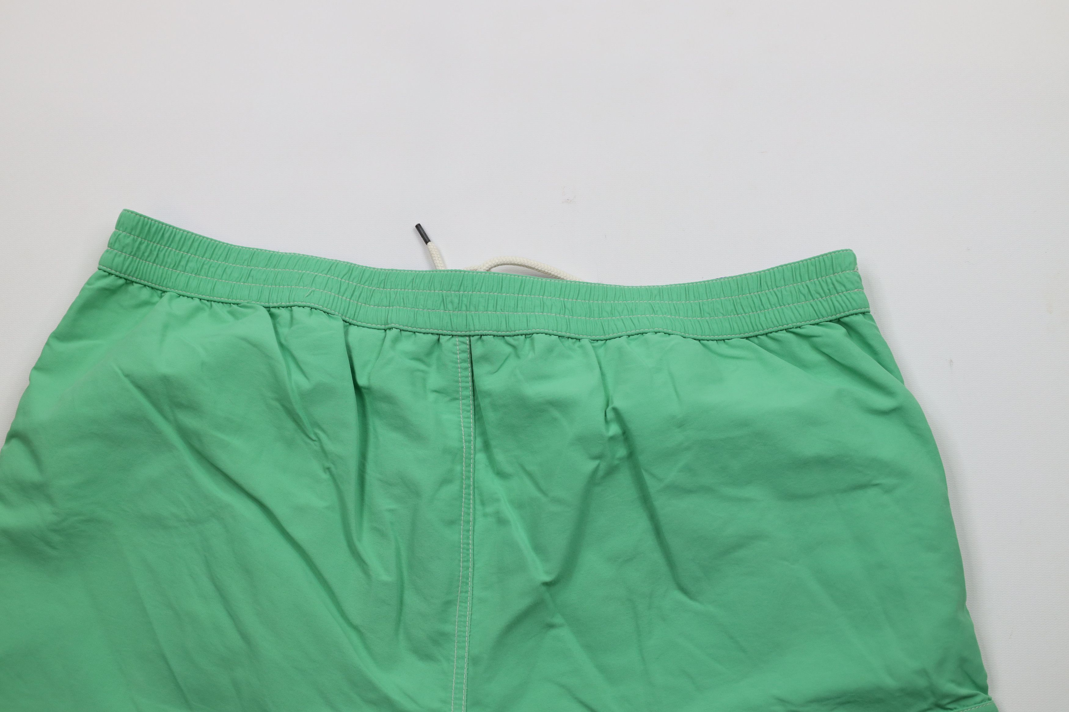 Ralph Lauren × Vintage Vintage Y2K Ralph Lauren Lined Swim Trunks Shorts Lime Green Size US 36 / EU 52 - 10 Thumbnail