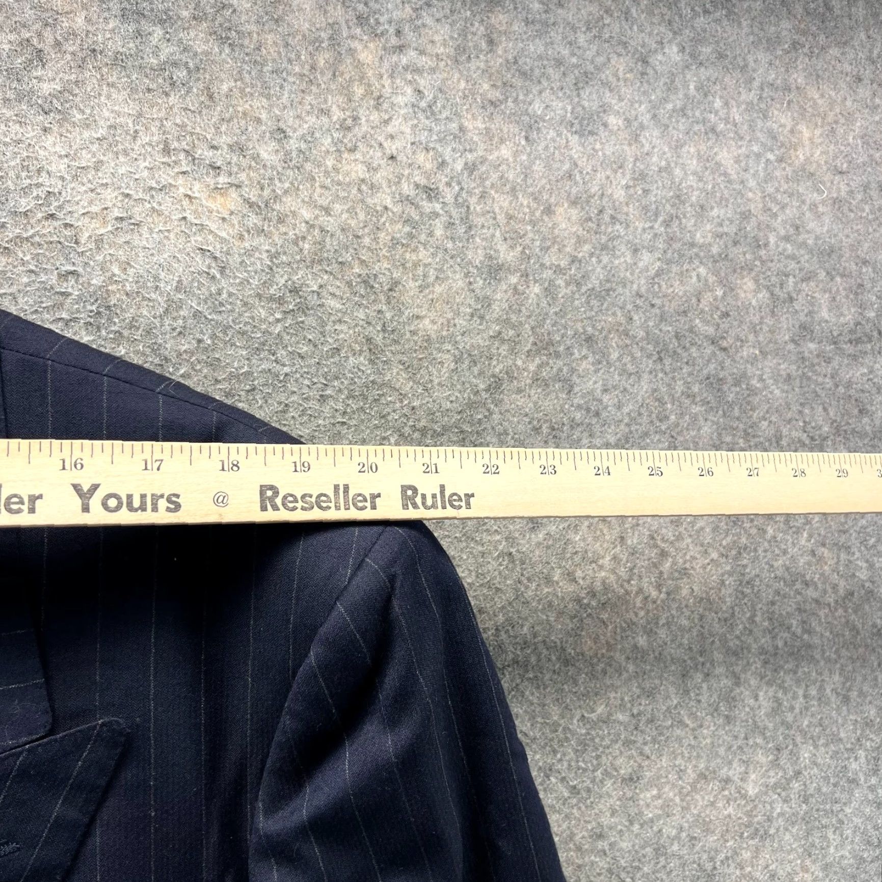 Canali VINTAGE Canali Blazer Mens 44R Blue Wool Notch Double-Breasted Milan Fit Surreys Women? Size 44R - 7 Thumbnail