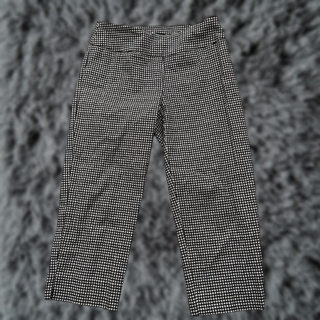 Vintage Zac & Rachel Dress Pants Women Size 6 Check Gingham Dress Pants Office Chic Preppy Retro City Academia Vintage No Size 28" / US 6 / IT 42 - 1 Thumbnail