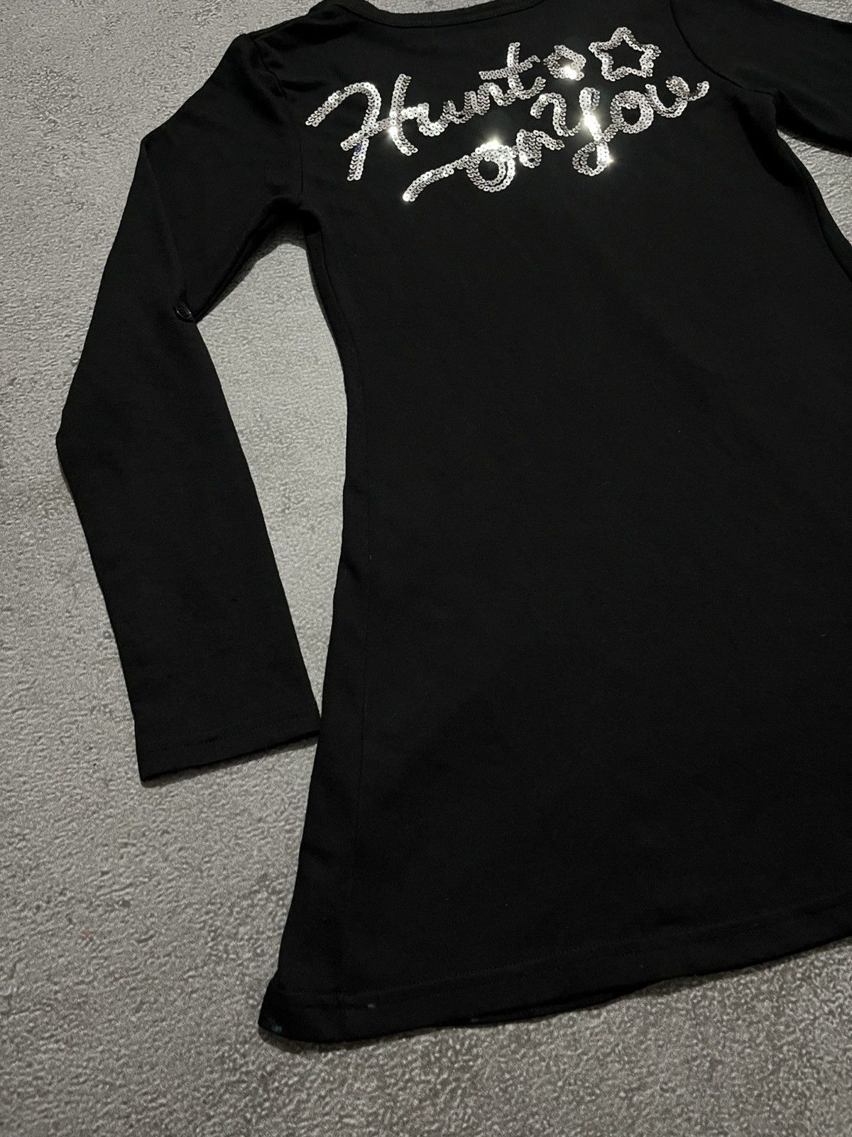 Japanese Brand Japanese GALYGE Gothic Skull Long Sleeve T-shirt Size M / US 6-8 / IT 42-44 - 5 Thumbnail