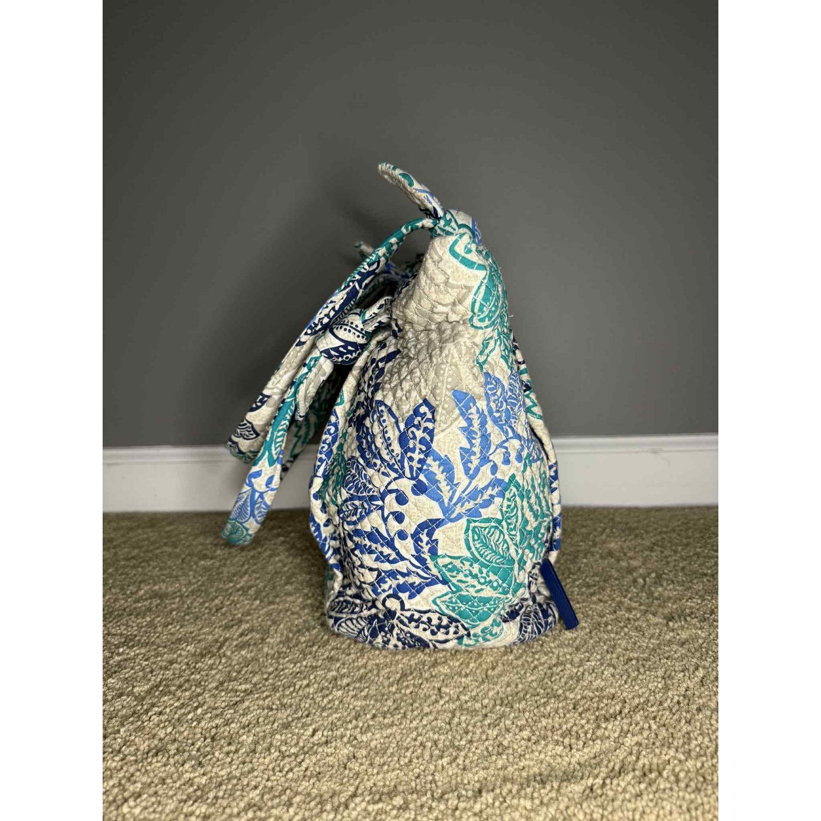 Vera Bradley Vera Bradley Cotton Hadley East West Tote Bag Santiago Size ONE SIZE - 9 Thumbnail