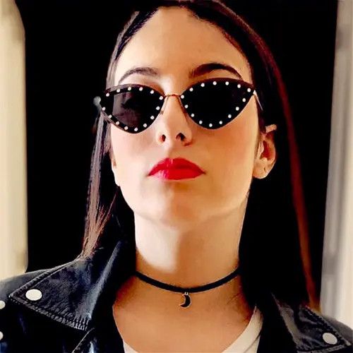 Electric Visual Punk Street ins style custom avant-garde sunglasses Size ONE SIZE - 4 Thumbnail
