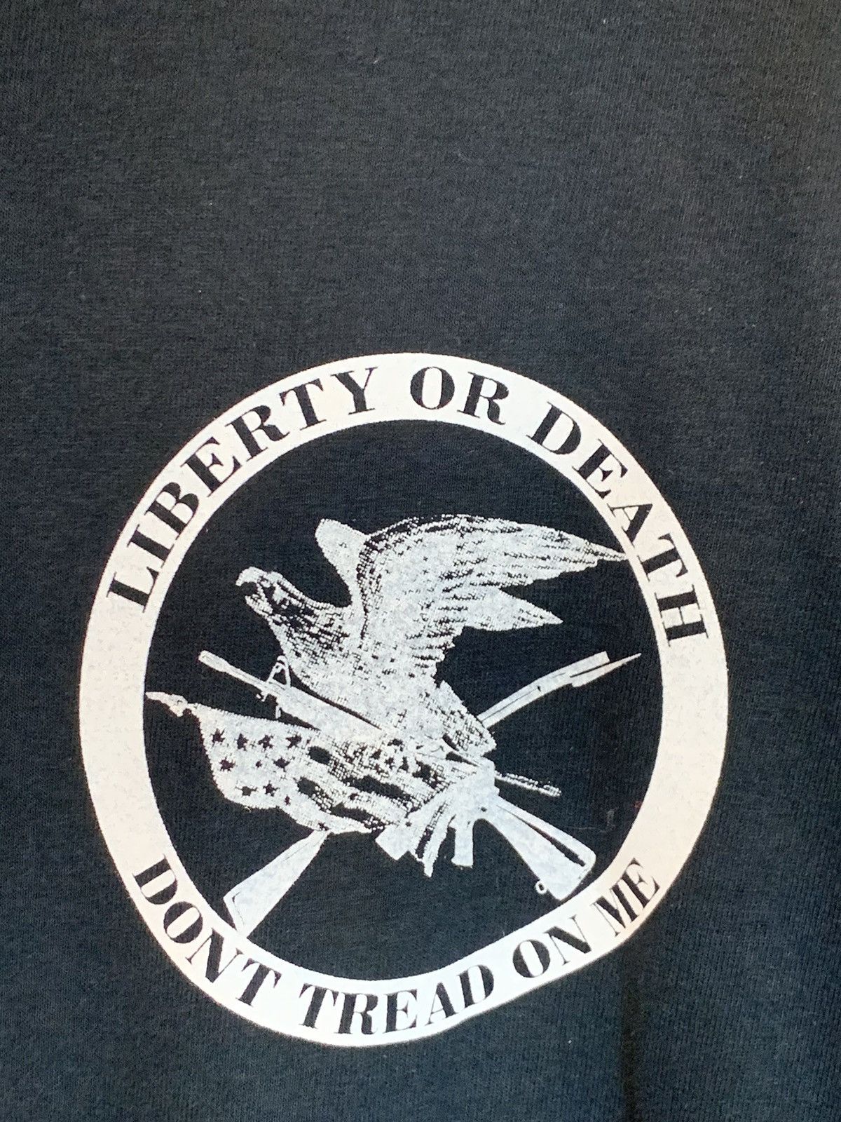 Vintage RARE* Evolution Of American Freedom Liberty Or Death T-Shirt Size US L / EU 52-54 / 3 - 5 Thumbnail