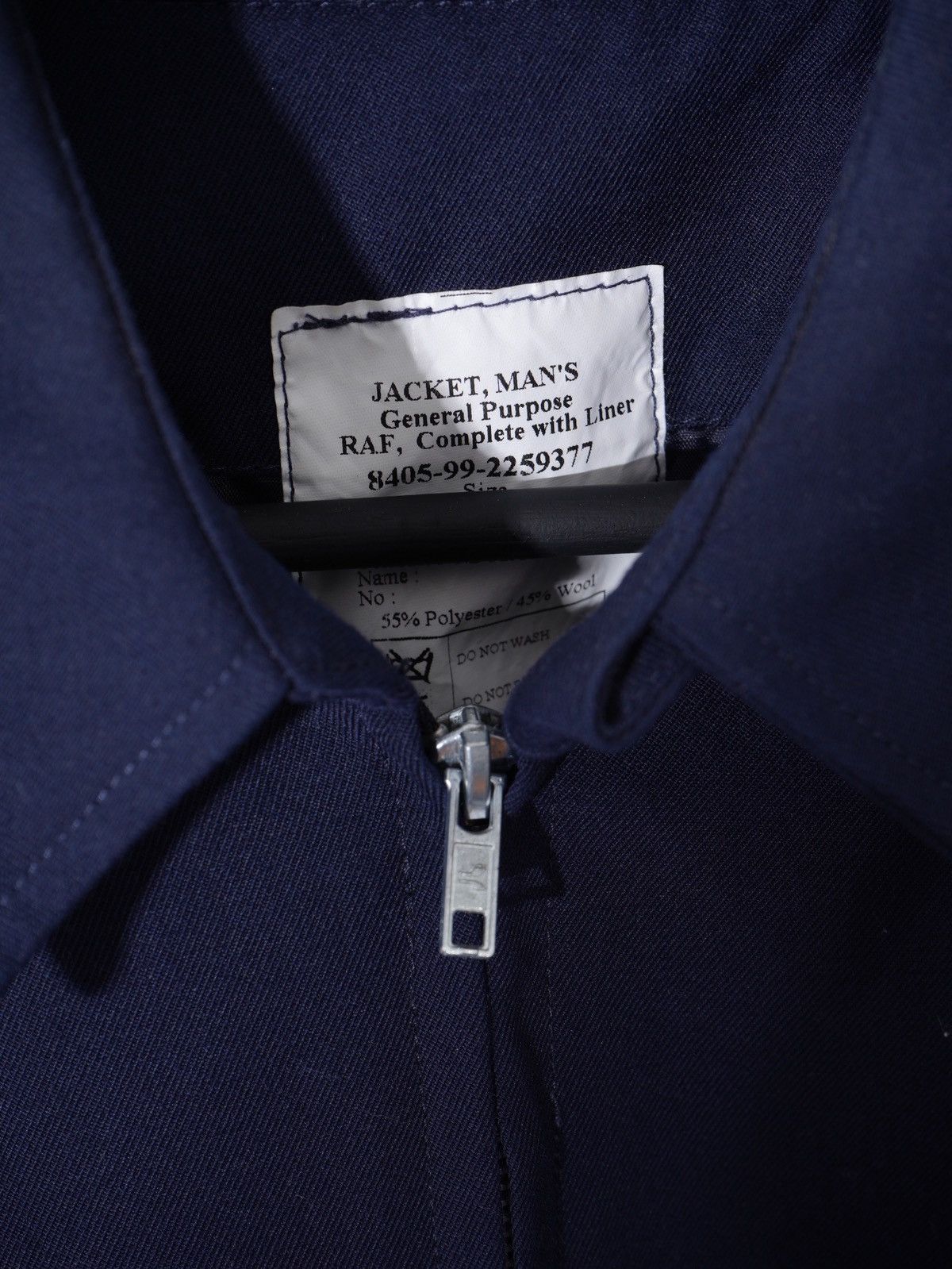 Vintage RAF Aircrew GENERAL PURPOSE Quilting Liner JACKET Size US L / EU 52-54 / 3 - 4 Thumbnail