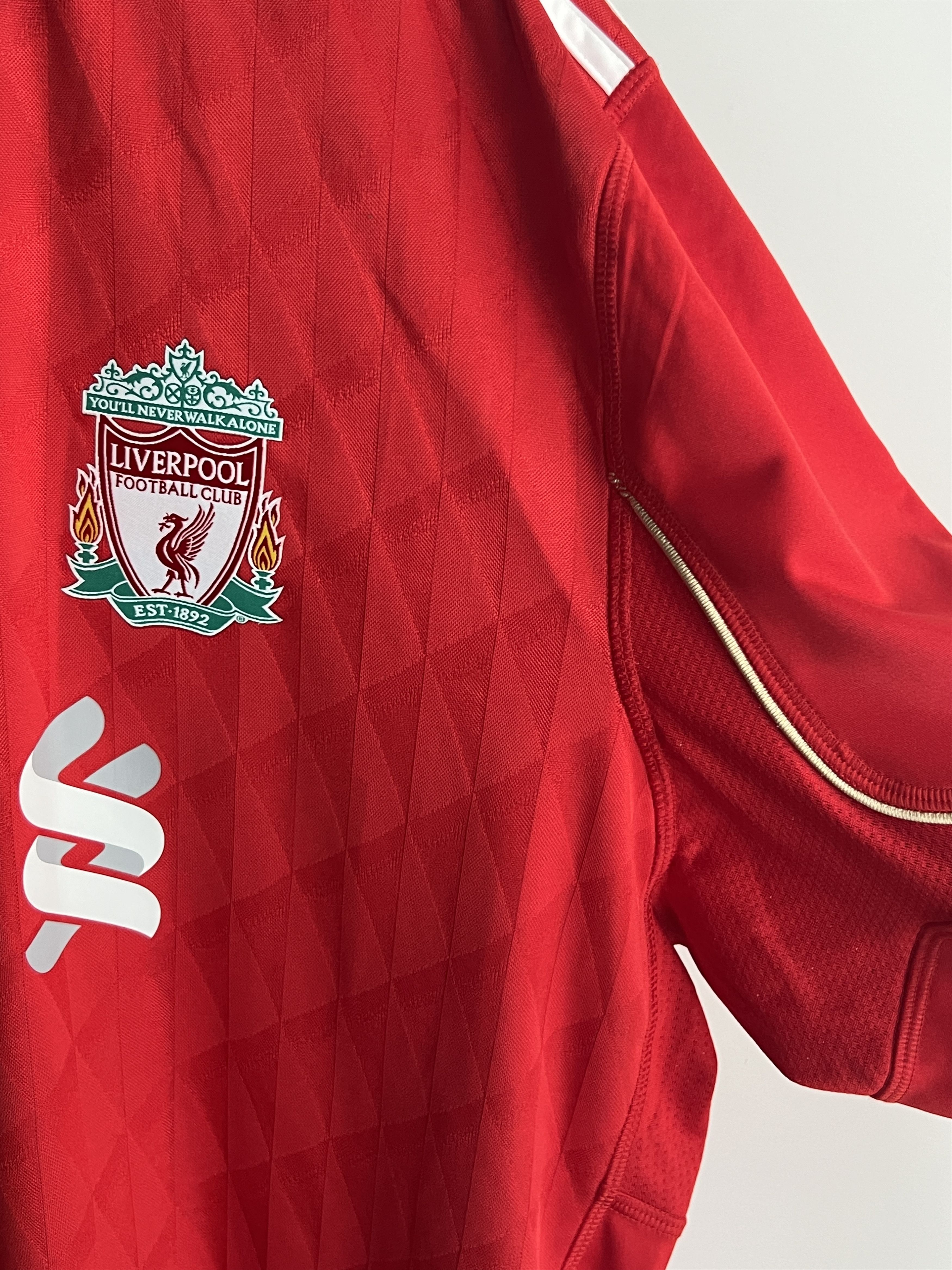 Adidas Soccer Jesey Adidas Fc Liverpool 2010 Maxi 17 Home Size US XXL / EU 58 / 5 - 16 Thumbnail