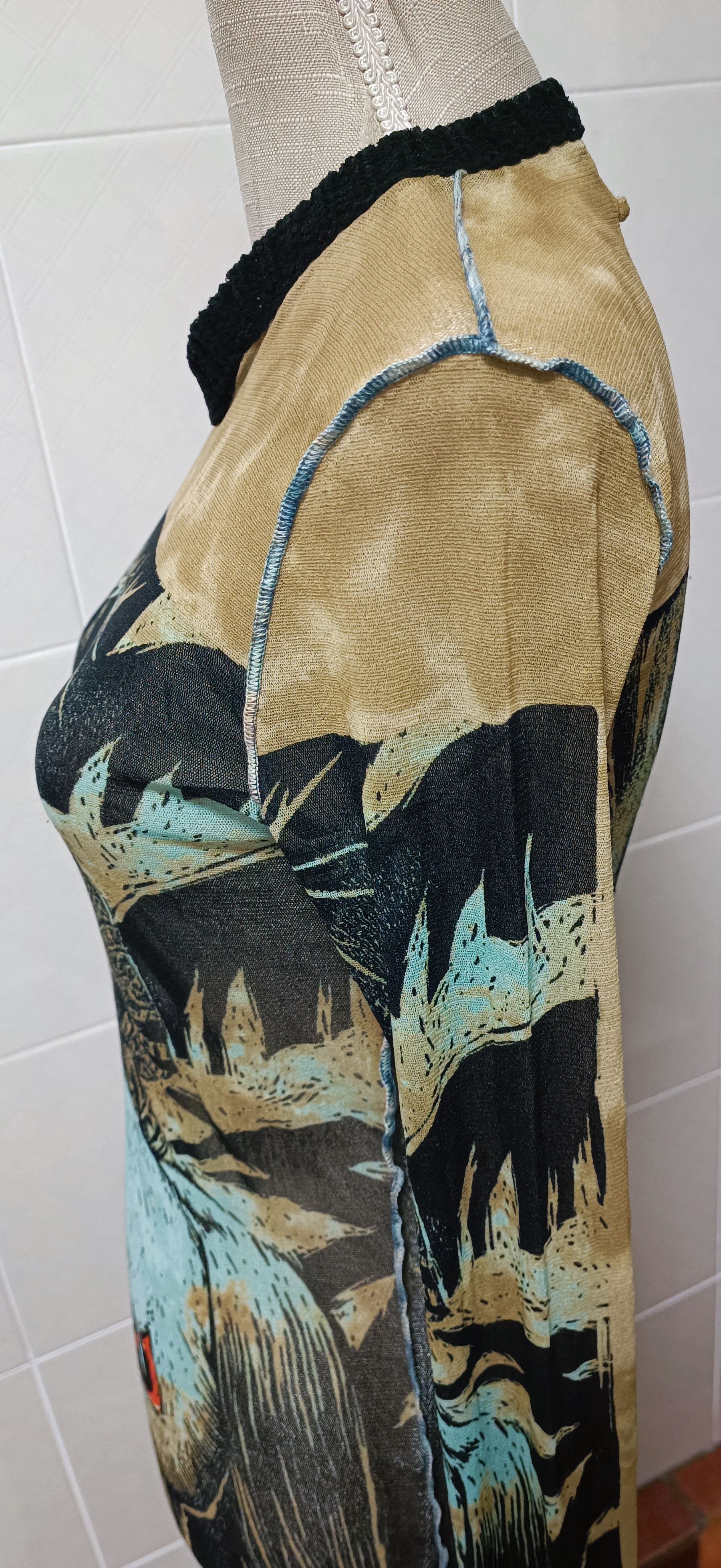 Jean Paul Gaultier 90's - archive - tribal man silhouette mesh top Size M / US 6-8 / IT 42-44 - 17 Thumbnail