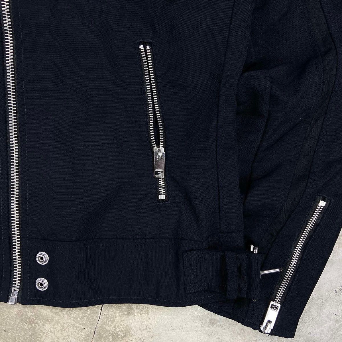 Diesel Nylon Biker Jacket Size US M / EU 48-50 / 2 - 3 Thumbnail