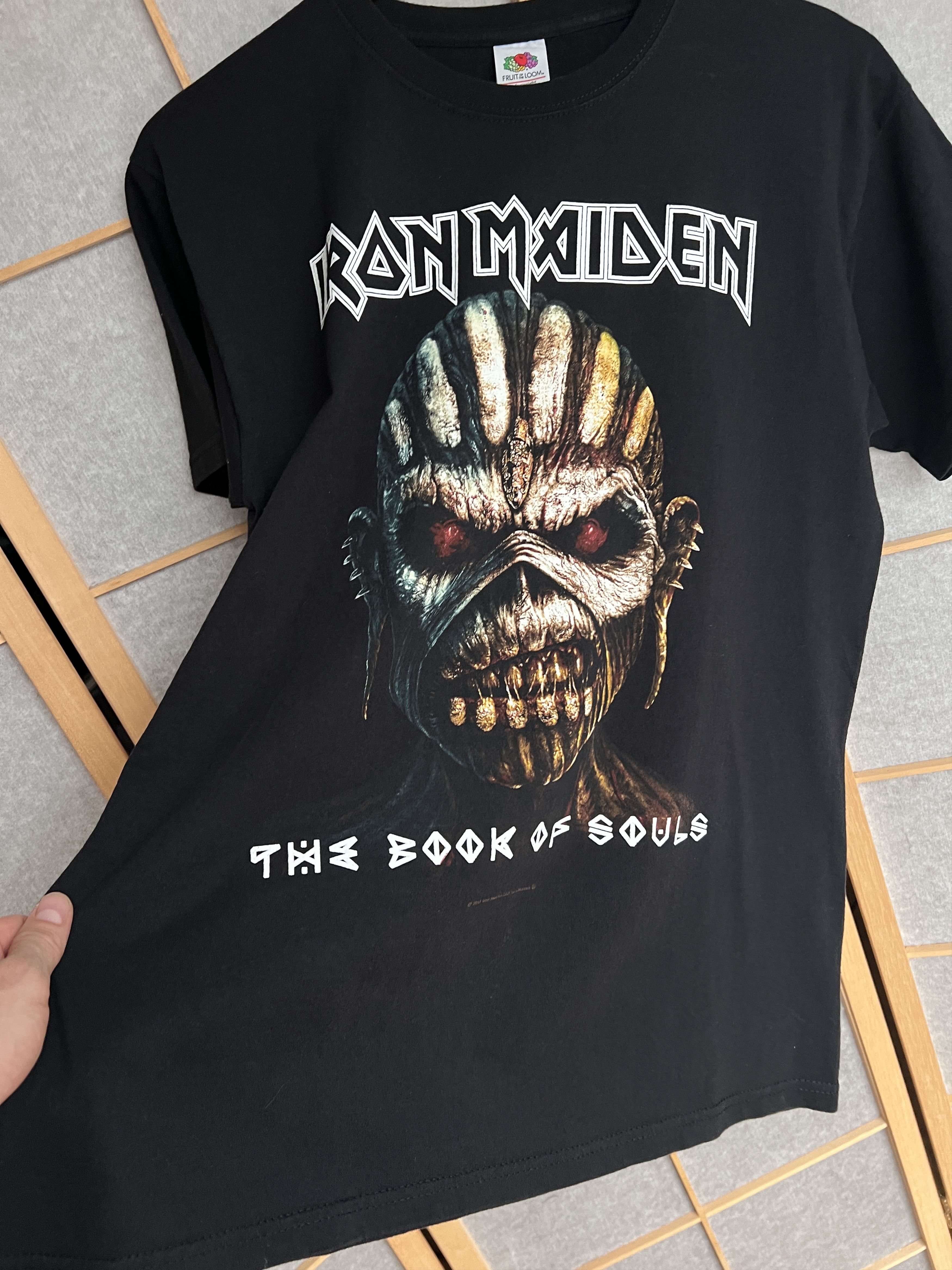 Iron Maiden Rare Iron Maiden The book of souls t shirt printed rock band Size US M / EU 48-50 / 2 - 12 Thumbnail