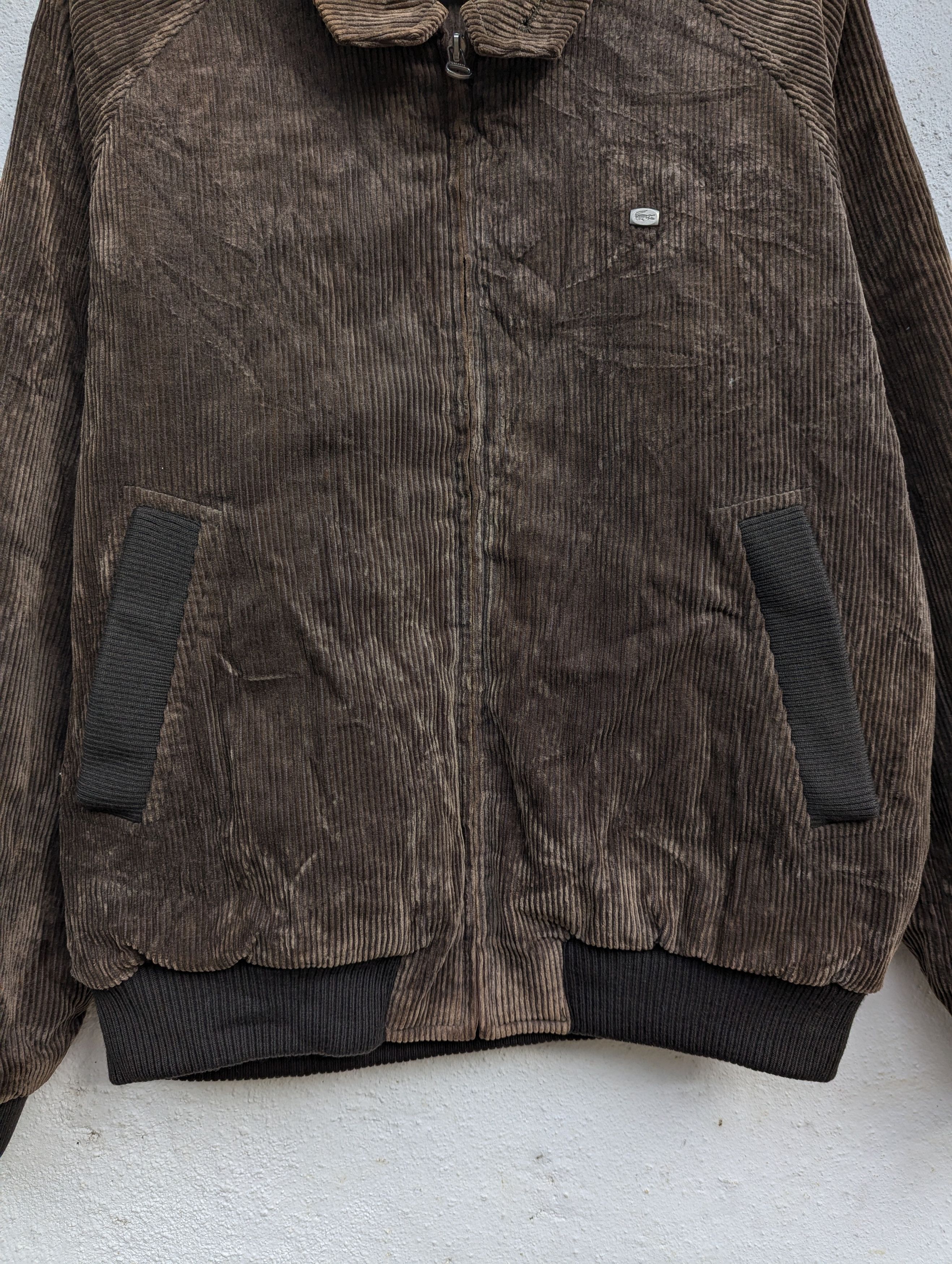 Lacoste LACOSTE CORDUROY FULL ZIPPER JACKET Size US M / EU 48-50 / 2 - 6 Thumbnail