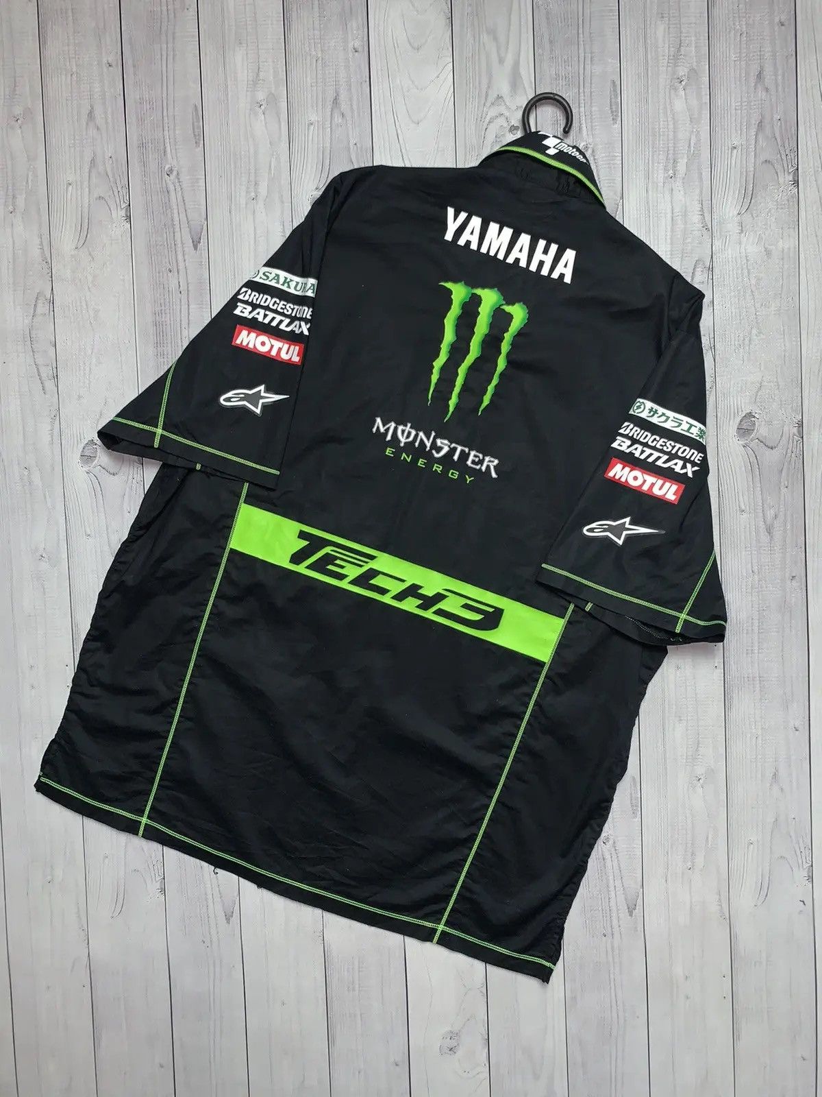 Yamaha Vintage Yamaha racing shirt Alpinestar monster size XL Size US XL / EU 56 / 4 - 2 Thumbnail