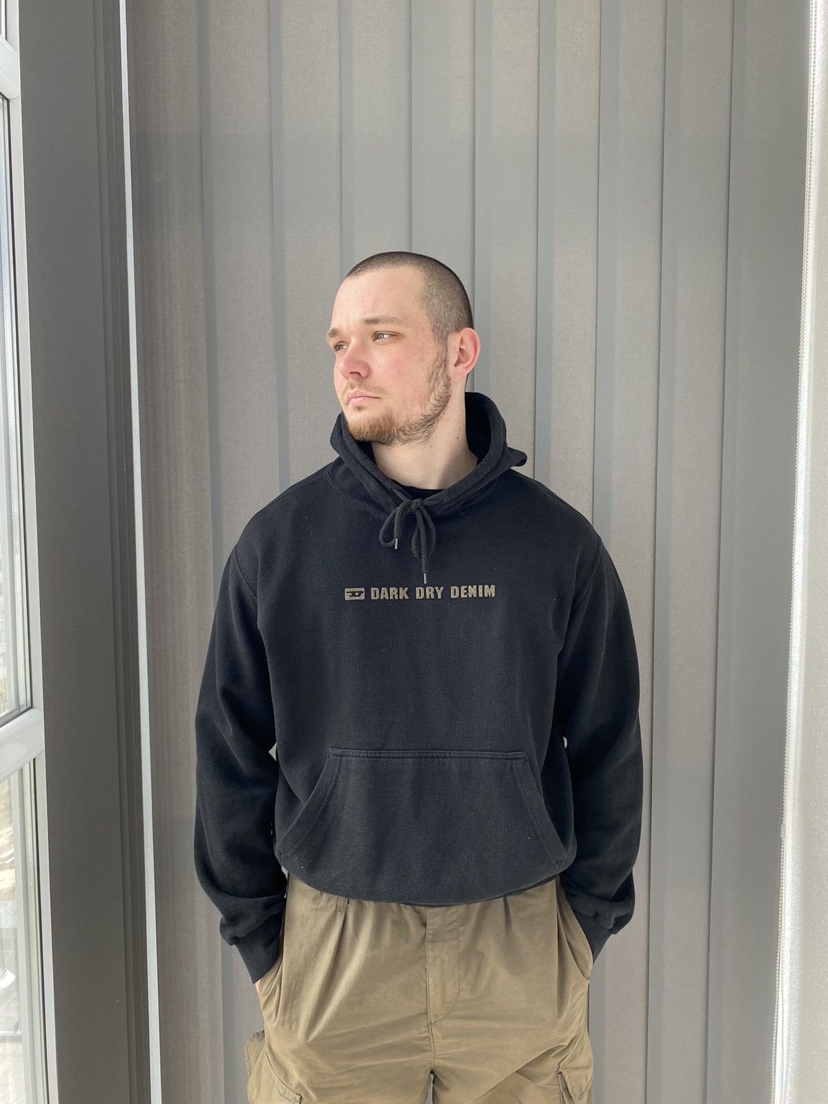 Diesel × Vintage Diesel Vintage Baggy Hoodie Size US L / EU 52-54 / 3 - 1 Thumbnail