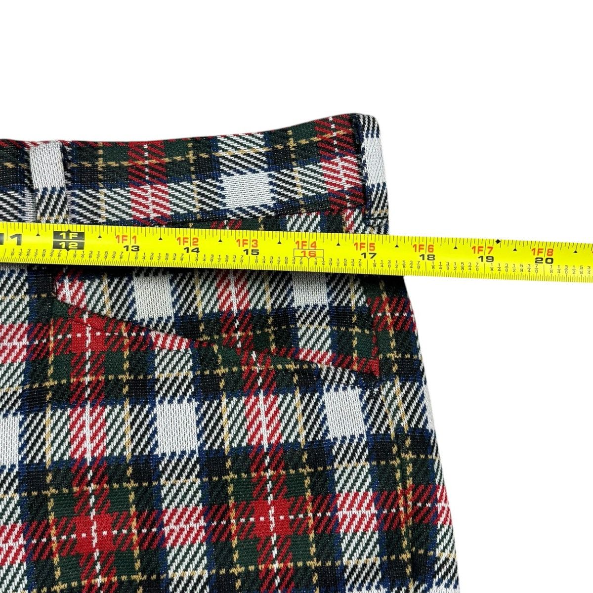 Sears Vintage 70s Sears Pleated Plaid Pants Men's 34x30 5/8 Size US 34 / EU 50 - 5 Thumbnail