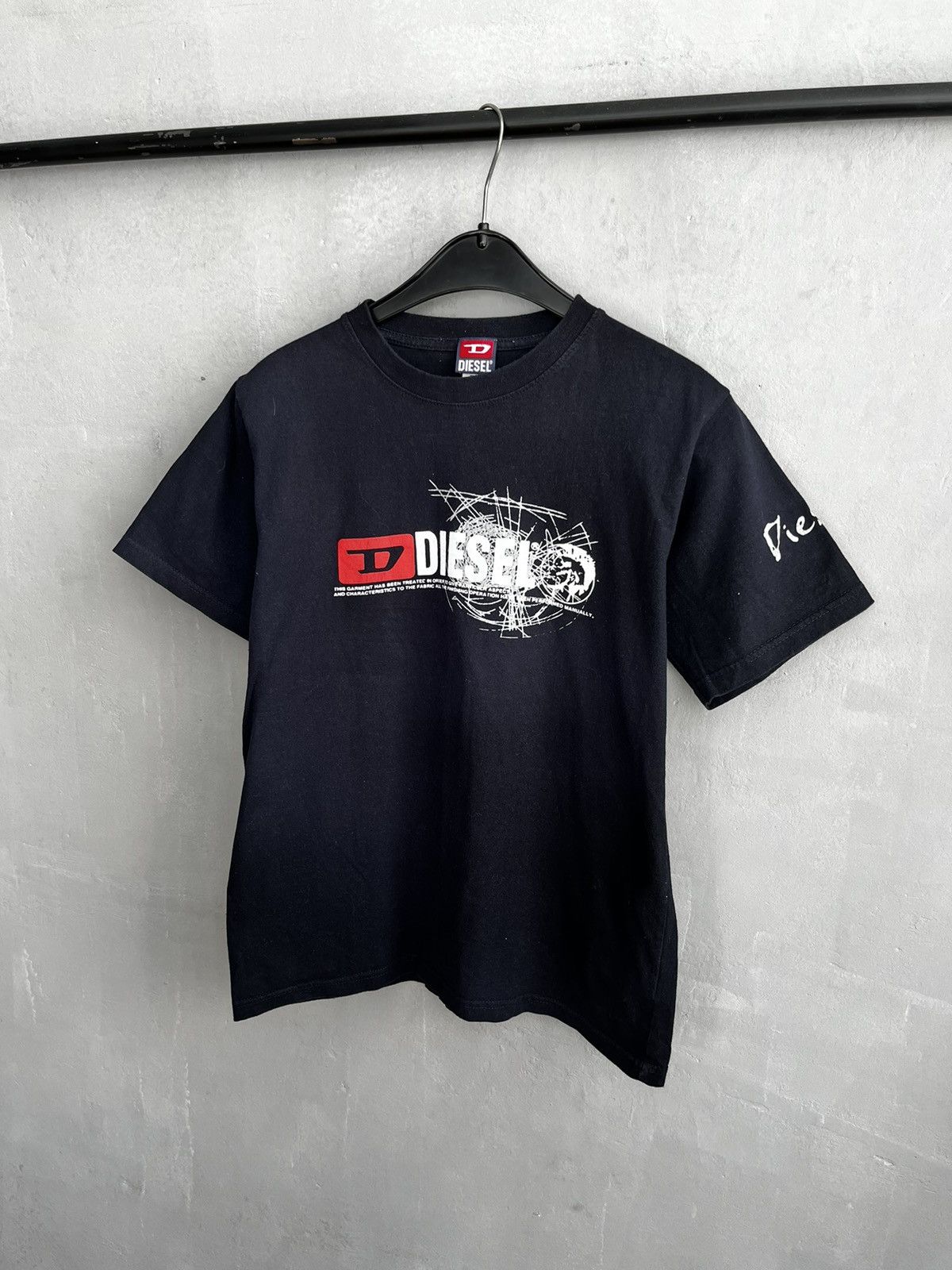 Diesel × Vintage Diesel big logo t shirt vintage size M Size US M / EU 48-50 / 2 - 4 Thumbnail