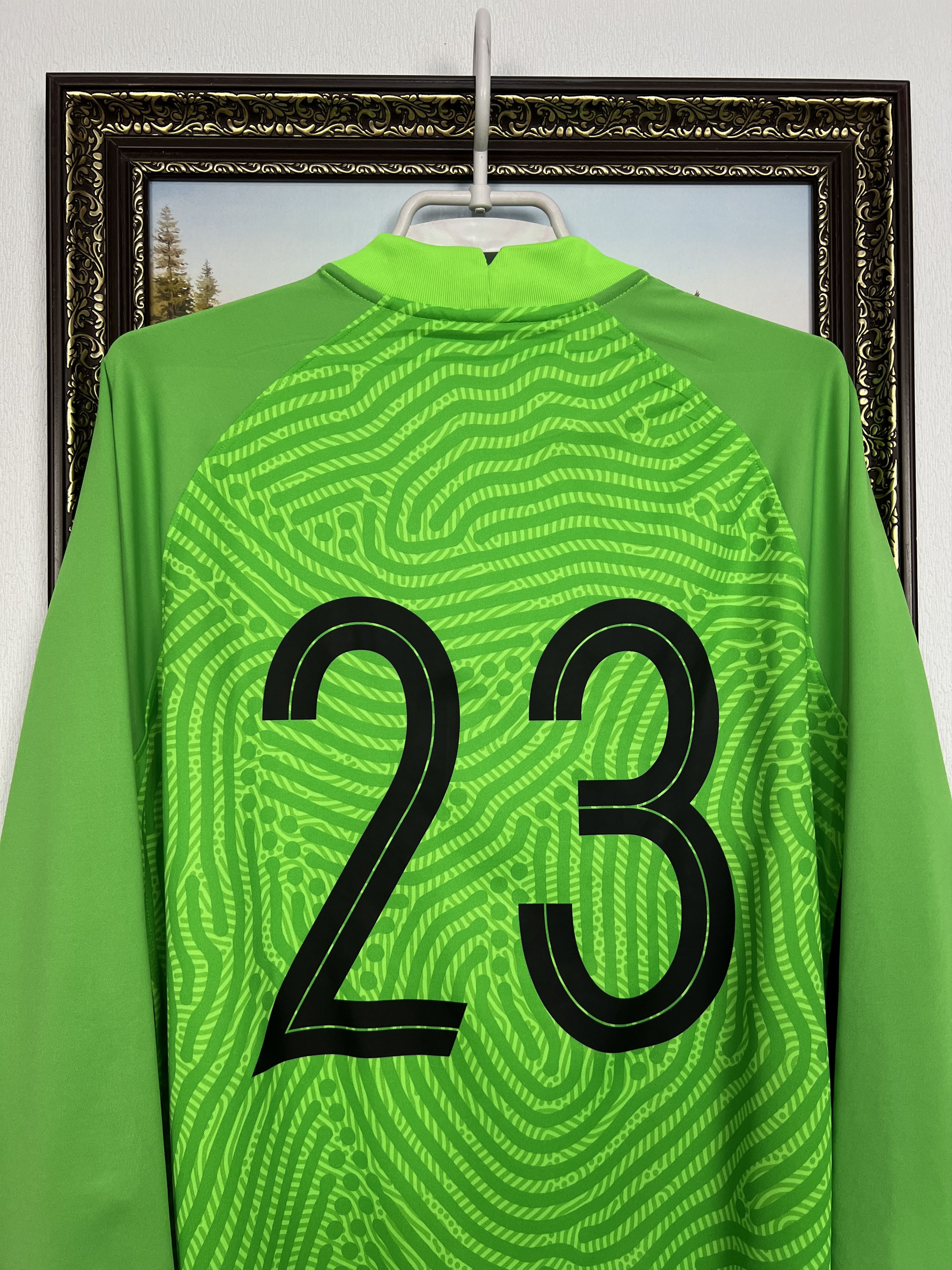 Nike Norway Player Issue Goalkeeper football shirt Soccer Jersey Size US L / EU 52-54 / 3 - 9 Thumbnail