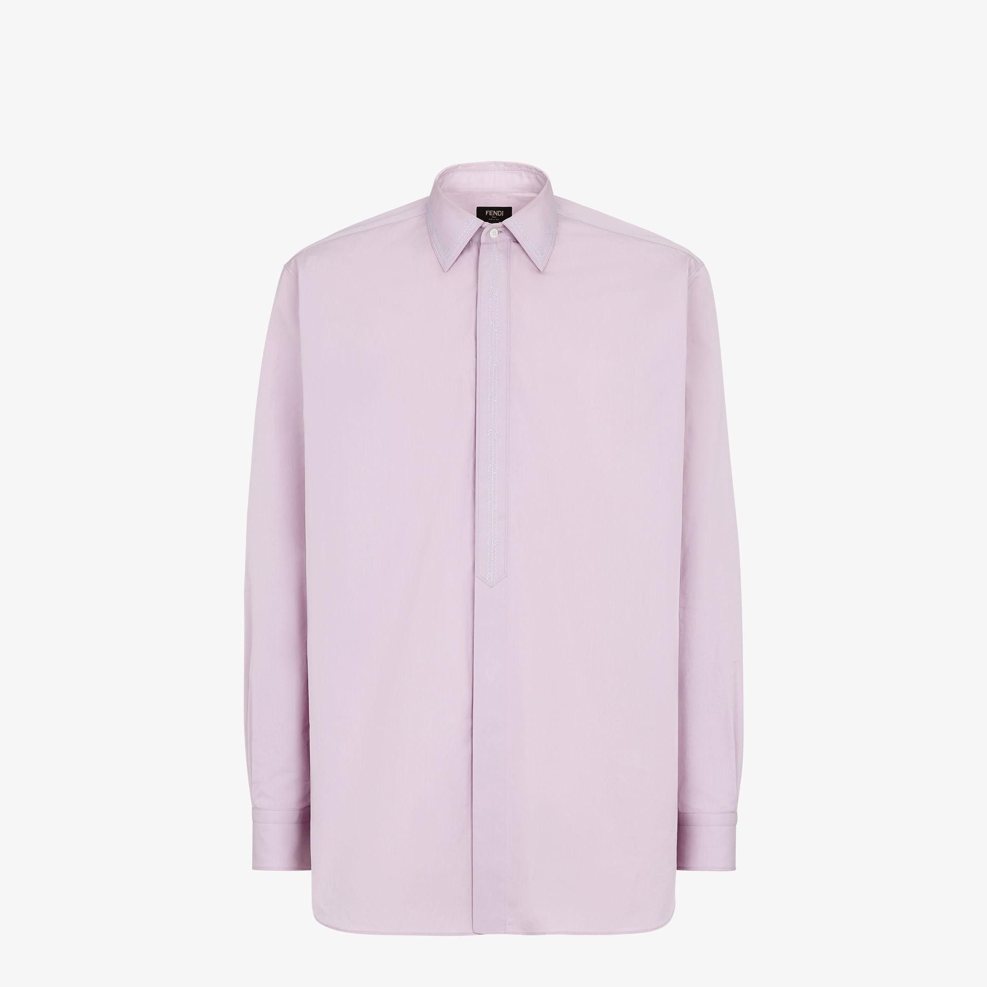 image of Fendi O1Loc1C0124 Shirt In Light Yellow, Men's (Size Large)