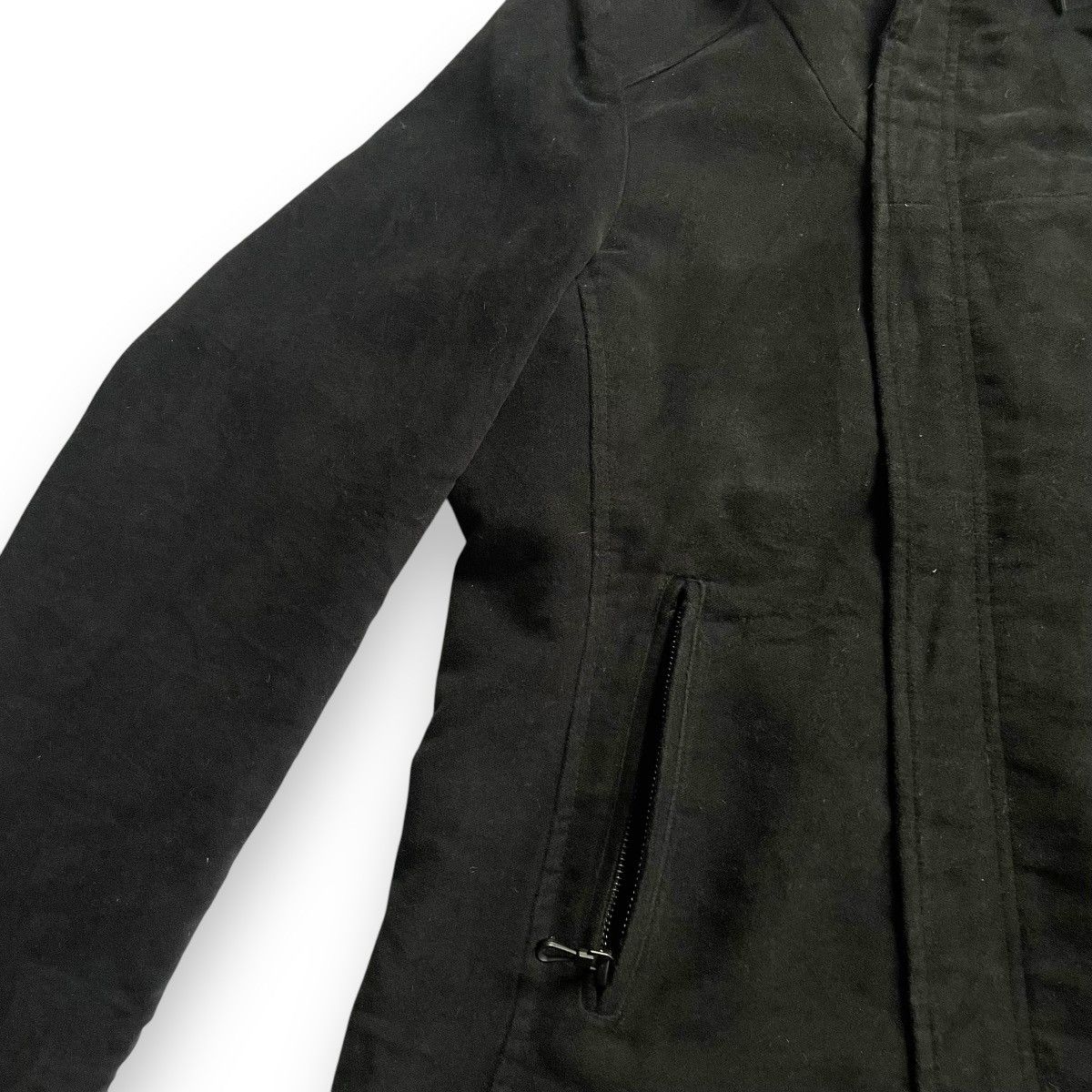 If Six Was Nine × Le Grande Bleu (L.G.B.) × Seditionaries 🇯🇵 CUSTOM CULTURE DRESSEDPUNK VELVET ASYMMETRICAL JACKET Size US L / EU 52-54 / 3 - 9 Thumbnail