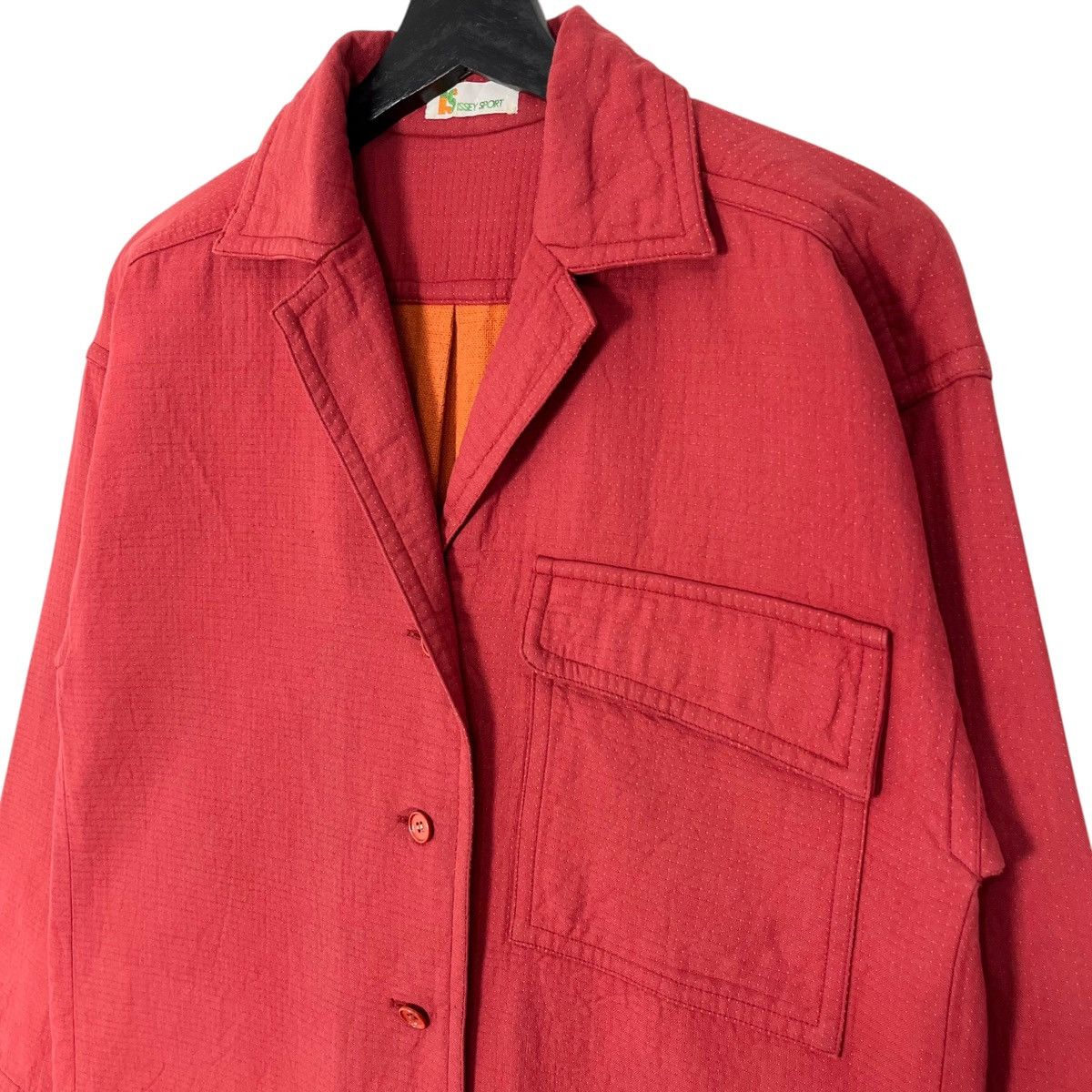 Issey Miyake × Japanese Brand × Vintage Vintage Issey Sport Issey Miyake Back Pocket Light Jacket Size US M / EU 48-50 / 2 - 4 Thumbnail
