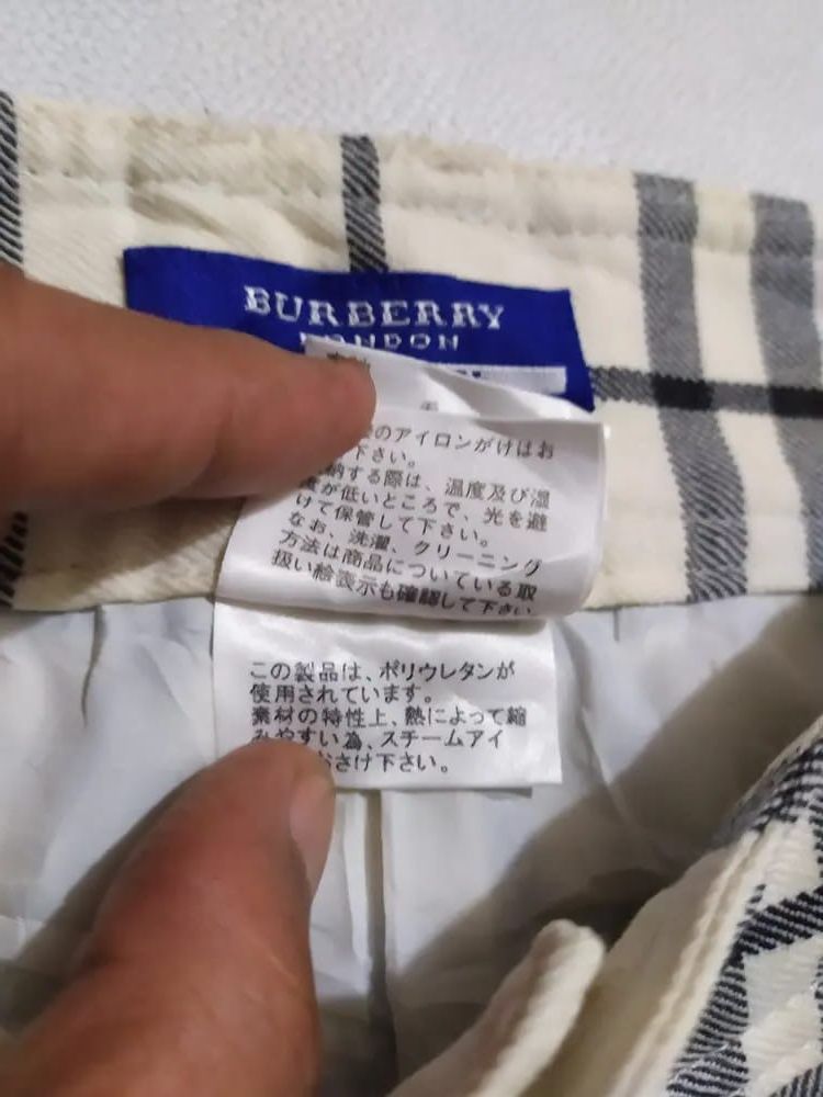 Burberry Burberry Nova Check Pants Blue Label Size 25" / US 0 / IT 36 - 16 Thumbnail