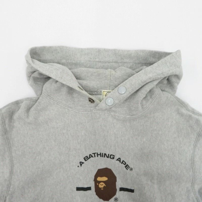 Bape 🔥 BAPE 90s LOGO PULLOVER HOODIE hooded sweatshirt Size US S / EU 44-46 / 1 - 2 Thumbnail
