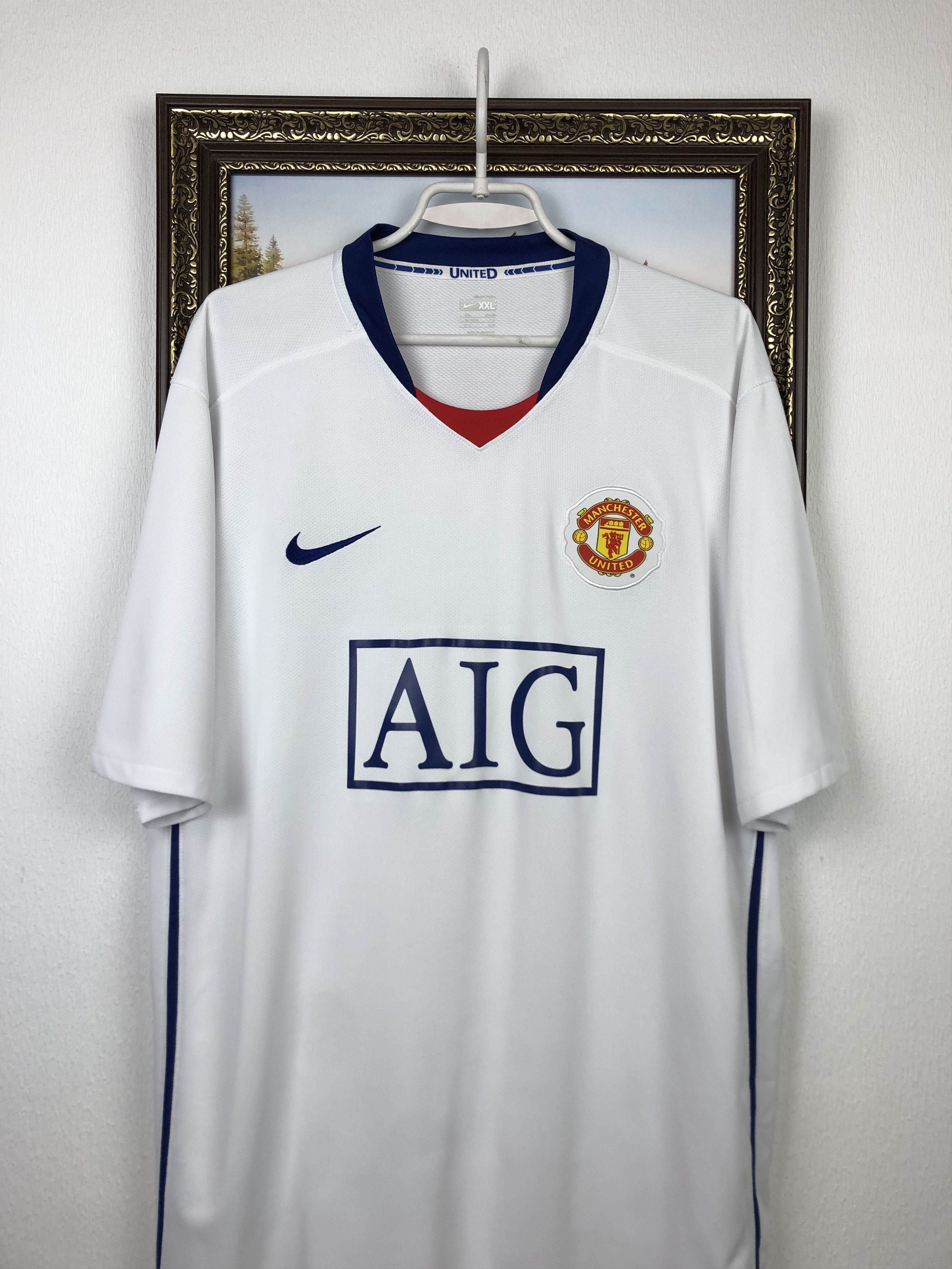 Nike Manchester United football shirt Soccer Nike Jersey Tee Hype Size US XXL / EU 58 / 5 - 2 Thumbnail