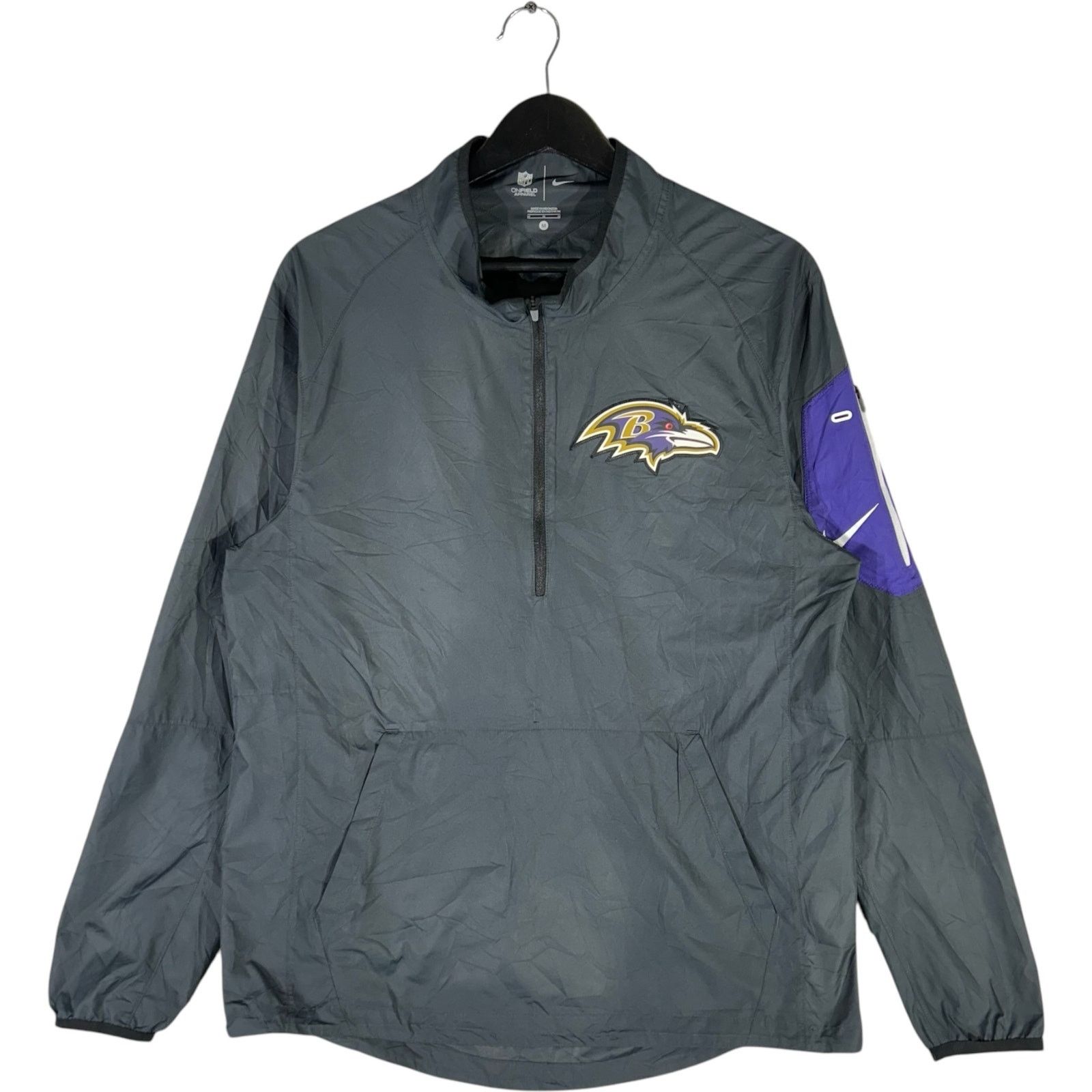 Nike Nike Baltimore Ravens 1/2 Zip NFL Windbreaker Size US M / EU 48-50 / 2 - 1 Thumbnail
