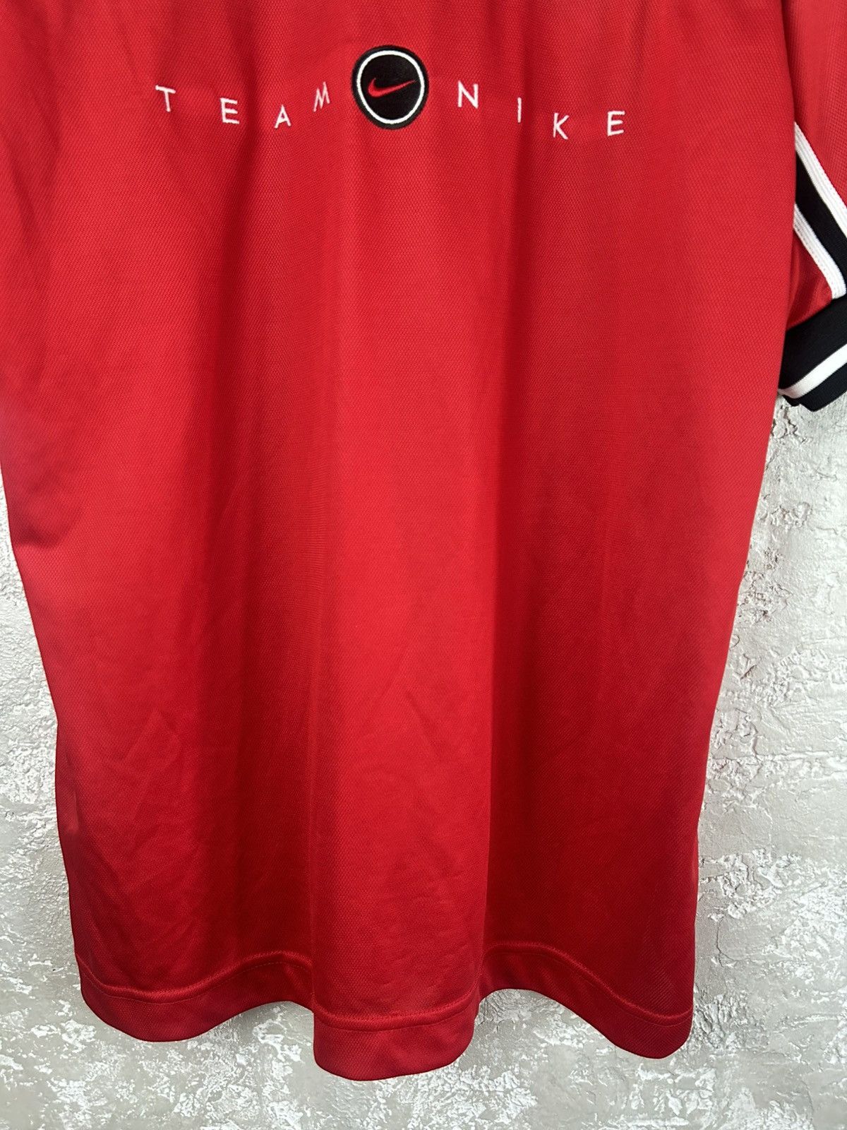 Nike Vintage Nike Jersey Striped Polo Y2K Stretch Performance Size US M / EU 48-50 / 2 - 11 Thumbnail