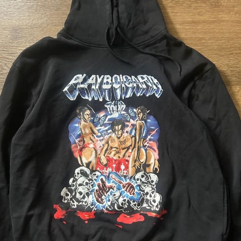 Other Playboi Carti Tour Graphic Hoodie Size US L / EU 52-54 / 3 - 2 Thumbnail