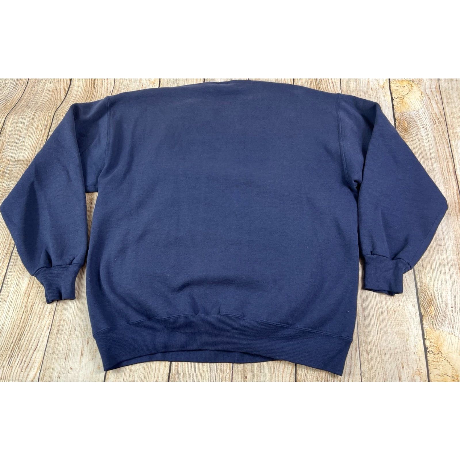 Vintage VINTAGE 80s Iowa Hawkeyes Big 10 University Crewneck Sweatshirt Blue XL Men Pullover Graphic Print Regular Size Size US XL / EU 56 / 4 - 2 Thumbnail
