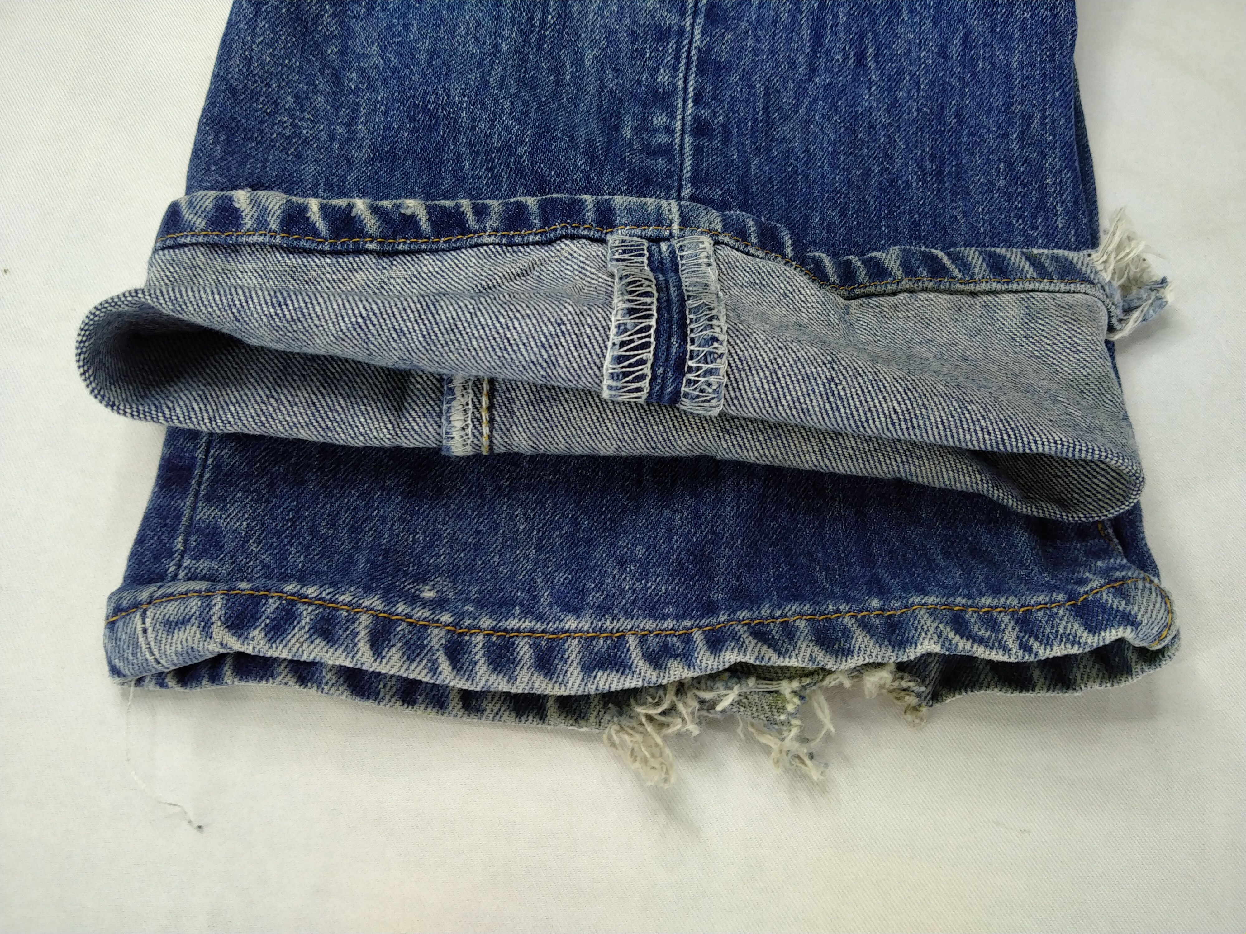 Japanese Brand Dirty Blue Vintage Levi's 501 Denim 38x31.5-JN288 Size US 38 / EU 54 - 14 Thumbnail