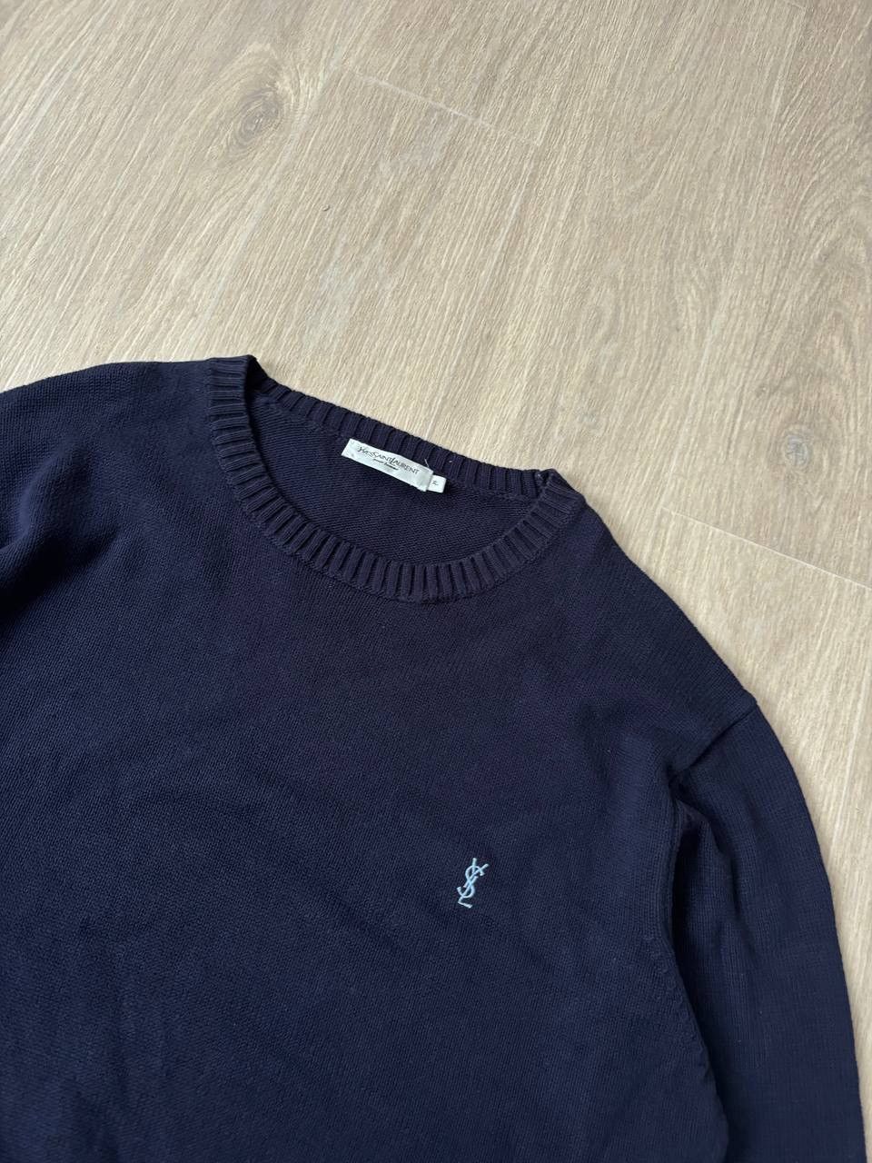 Vintage × Yves Saint Laurent Vintage YSL sweater 90s rare Size US XL / EU 56 / 4 - 2 Thumbnail