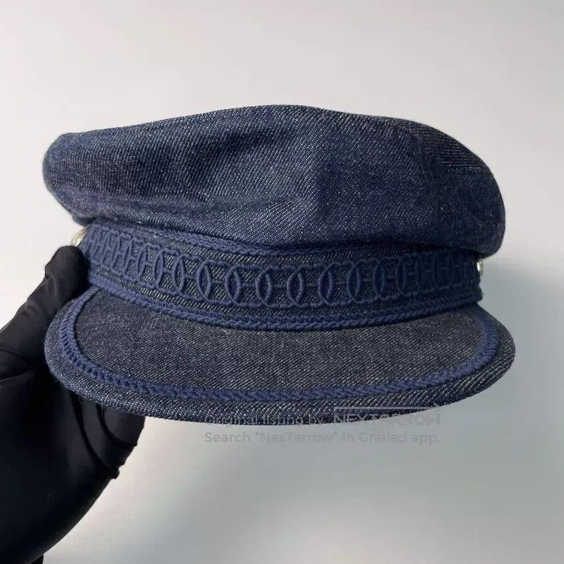 Hermes Hermes size 58 Denim Blue Newsboy Cap Size ONE SIZE - 3 Thumbnail